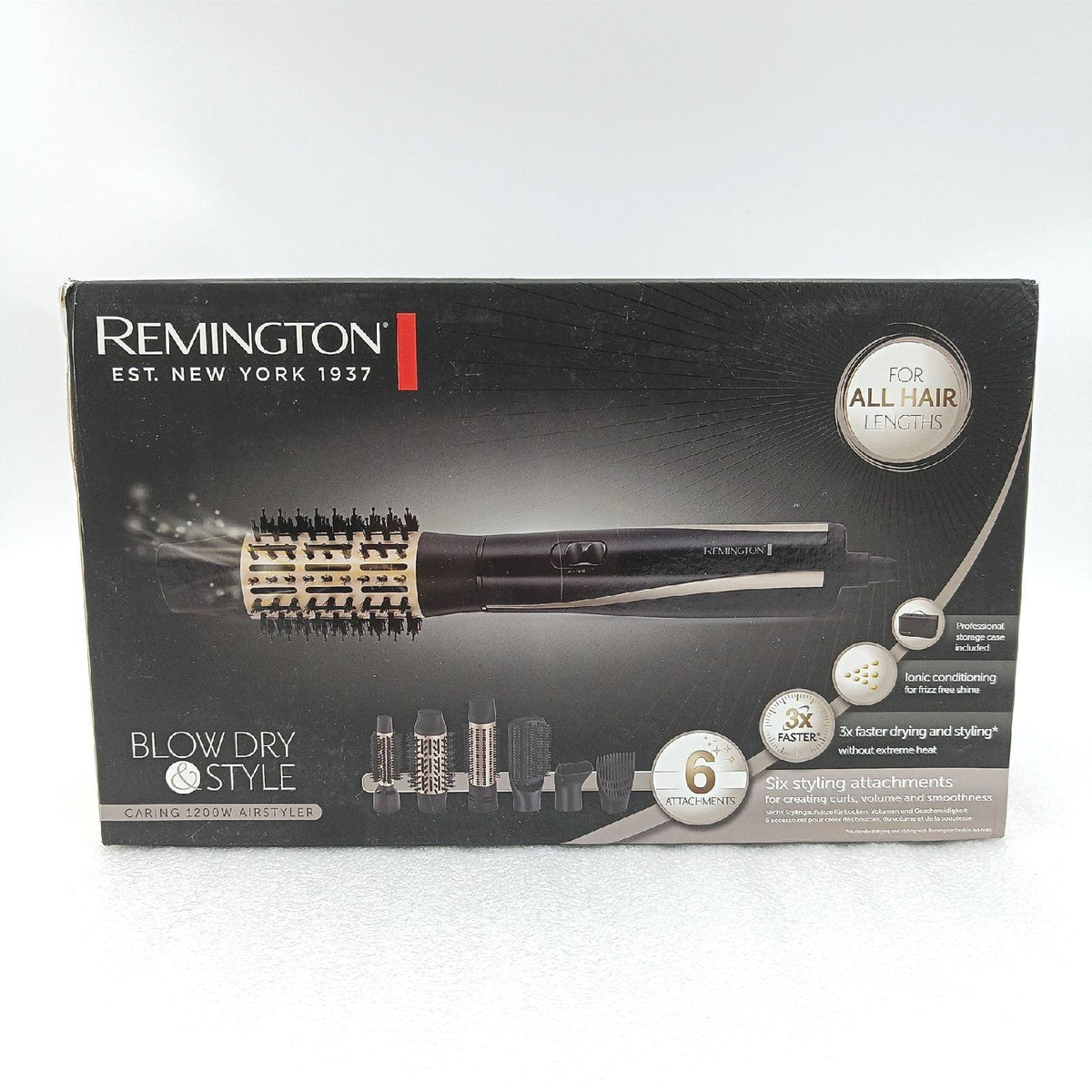 Remington Warmluftbürste Haartrockner Haarpflege Rundbürste 25