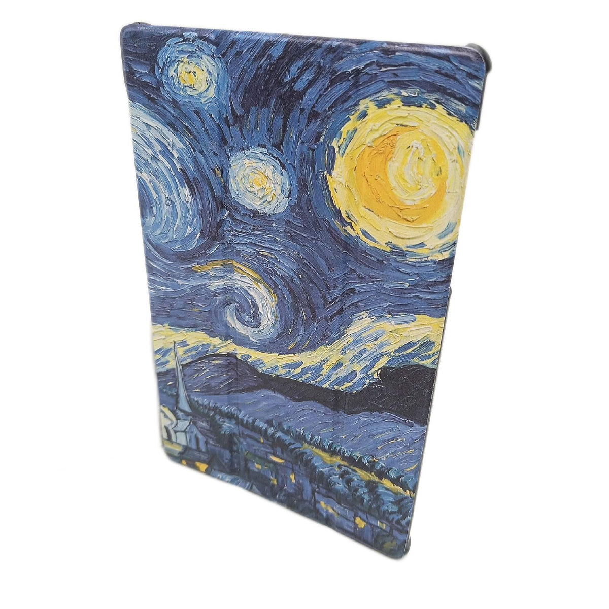 LJSM Hülle + Schutzfolie für Lenovo Tab M10 FHD Plus TB-X606F / TB-X606X 10.3 inch - HD Gehärteter Film Displayschutz  PU Leder Tasche Case Flip Schutzhülle Taschen - Sky