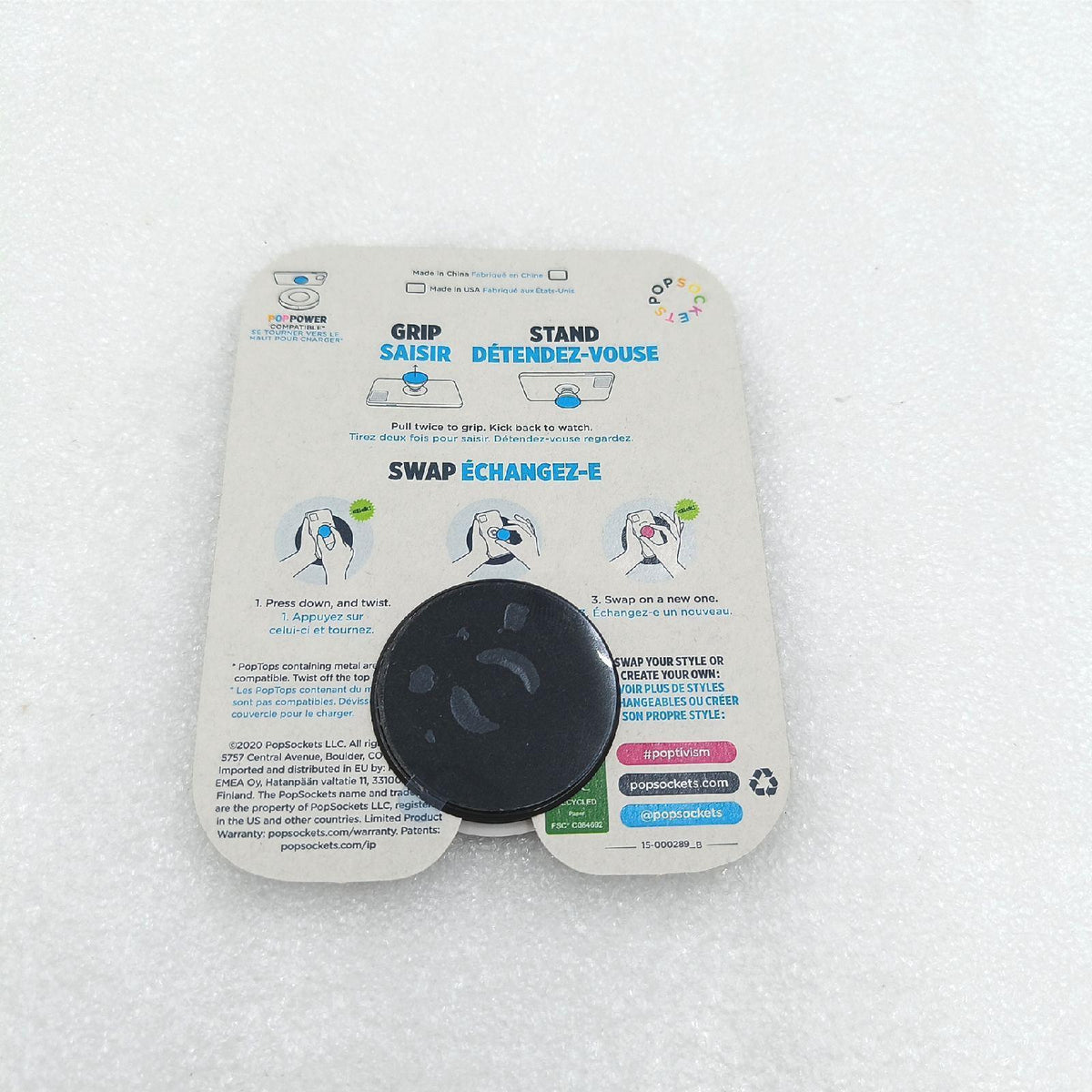 Popsockets Popgrip Halterung Handy Zubehör Sternenhimmel Galaxie flexibel austausch