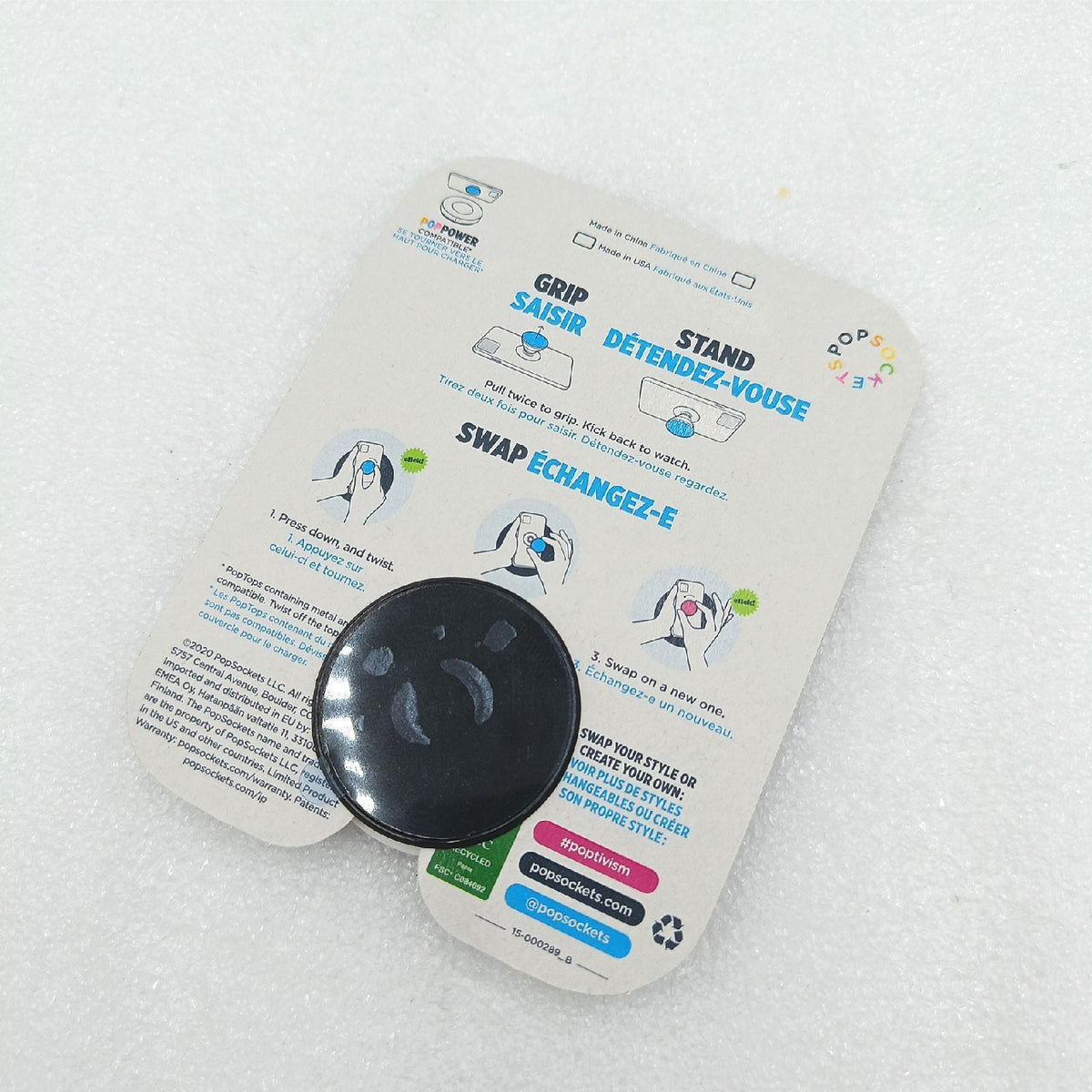 Popsockets Popgrip Halterung Handy Zubehör Sternenhimmel Galaxie flexibel austausch