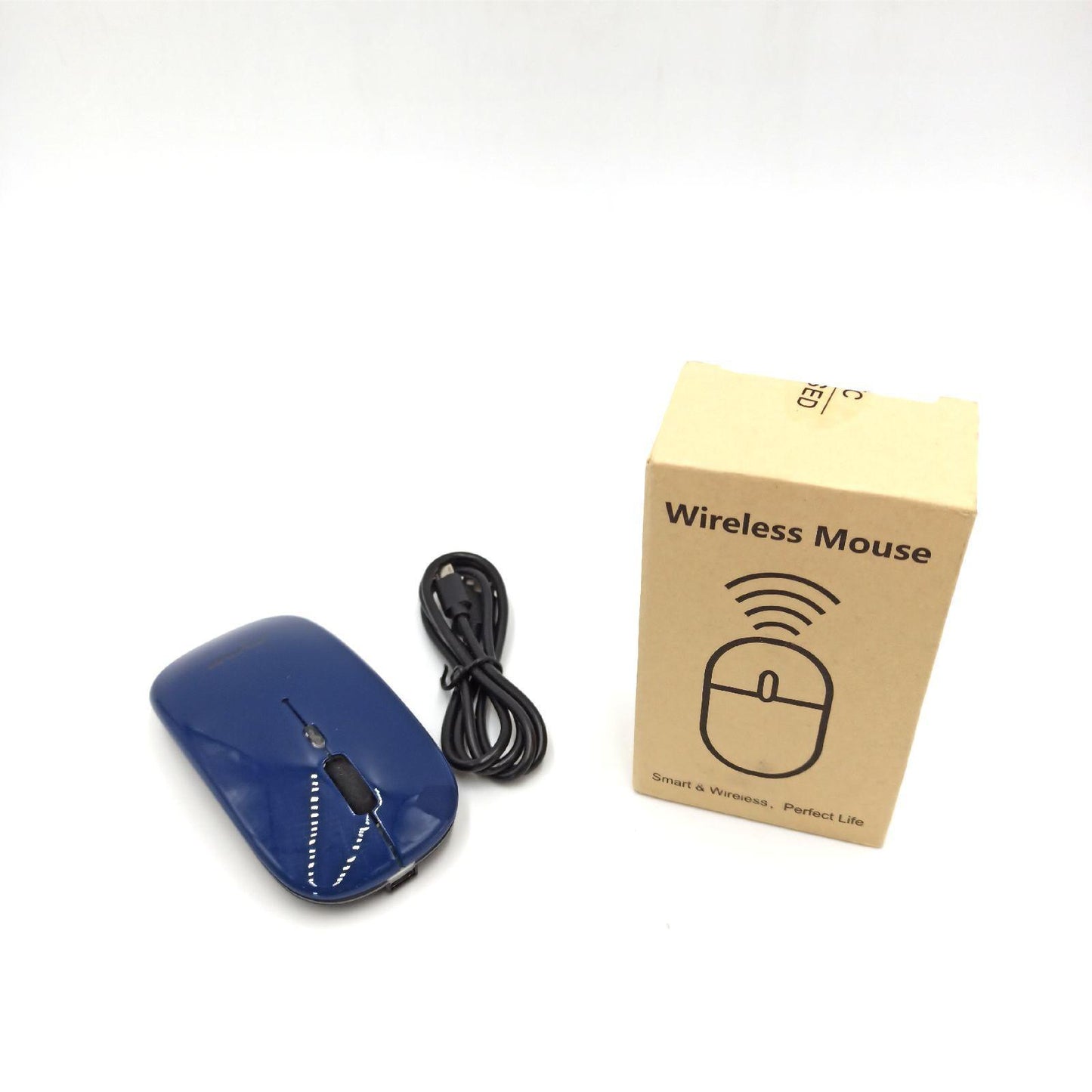 MMK Maus Computerzubehör Kabellose schlanke Maus 2 4G Bluetooth 5