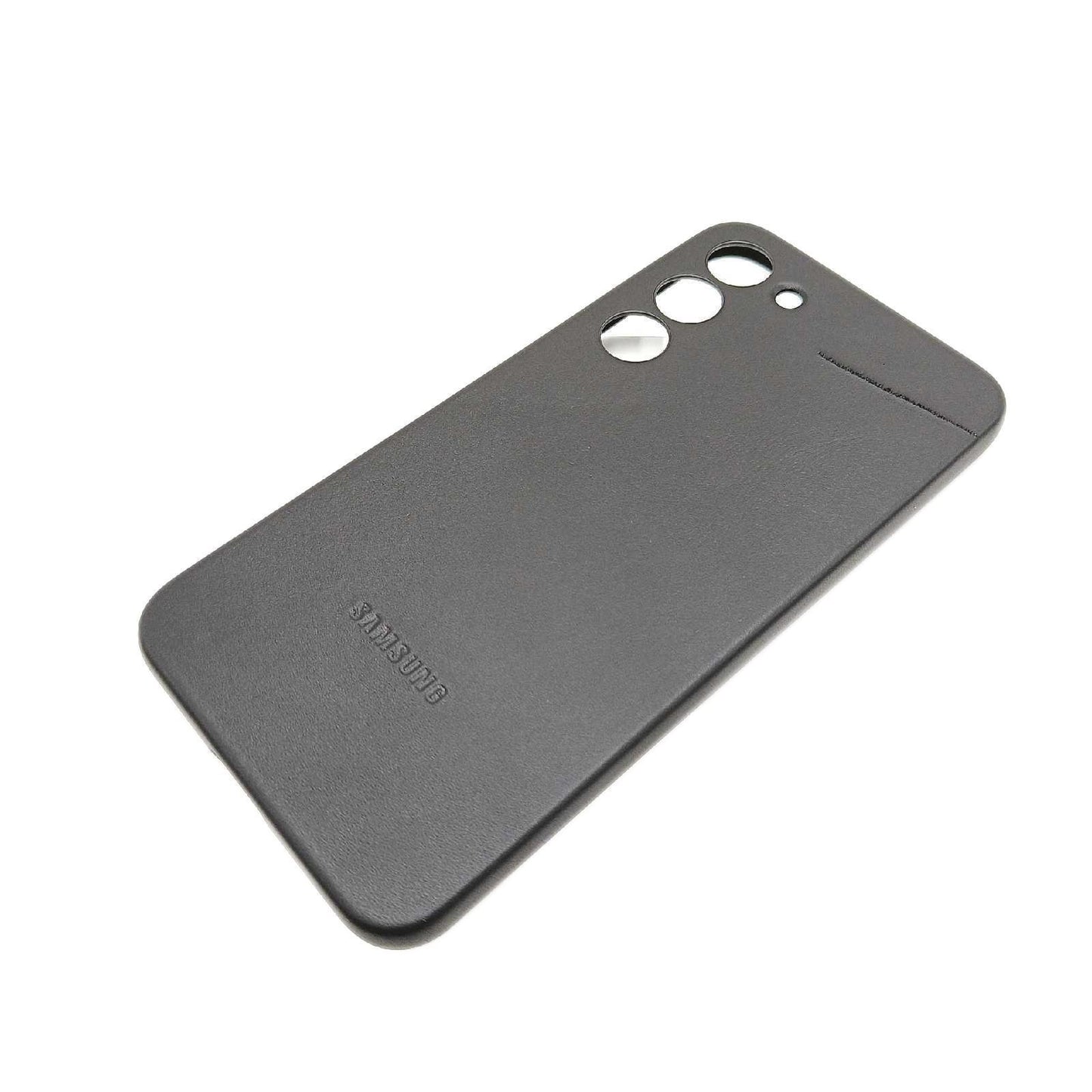 Samsung Smartphone Hülle Handy Zubehör EFVS916 Galaxy S23 Plus Echtleder Schwarz
