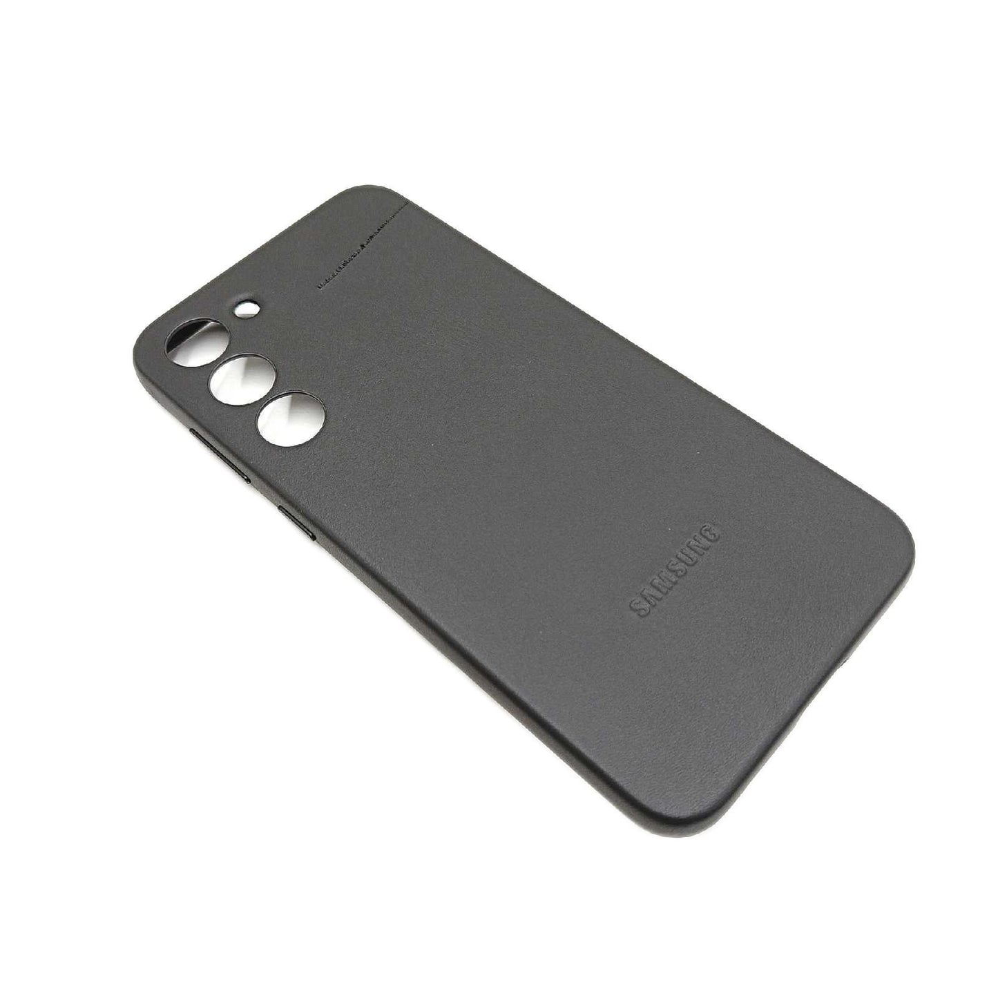 Samsung Smartphone Hülle Handy Zubehör EFVS916 Galaxy S23 Plus Echtleder Schwarz