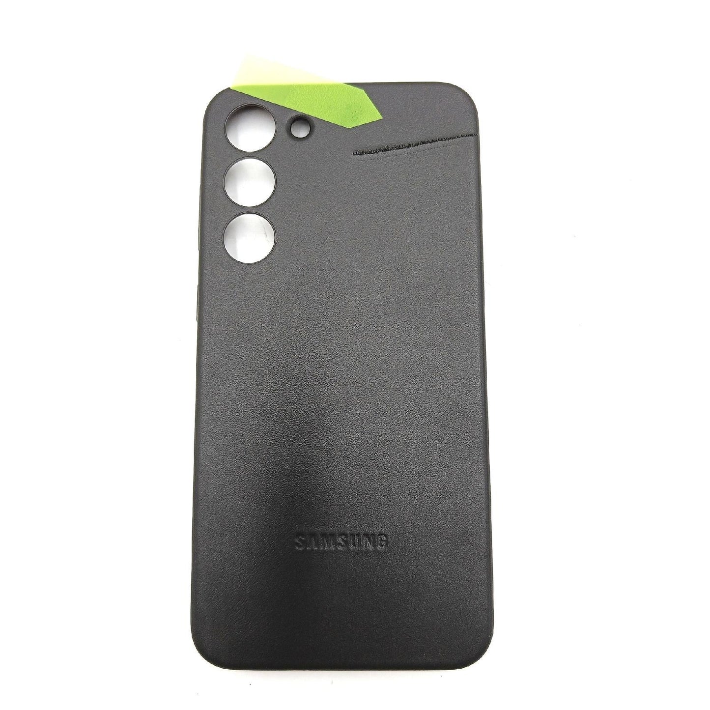Samsung Smartphone Hülle Handy Zubehör EFVS916 Galaxy S23 Plus Echtleder Schwarz