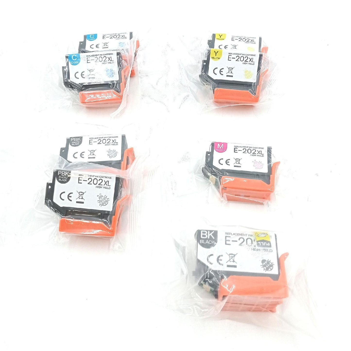 Icartouche Tintenpatronen kompatibel Epson 202XL XP6000 Magenta Schwarz