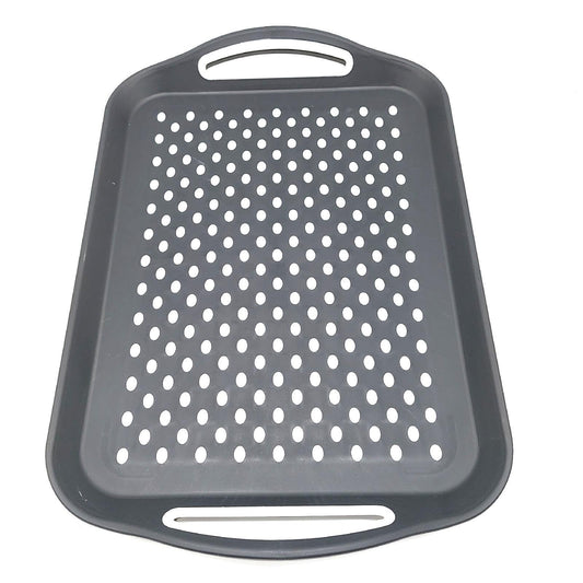 Tablett Serviertablett Geschirrset Service Tray 34 x 25 cm Schwarz Weiss Modern