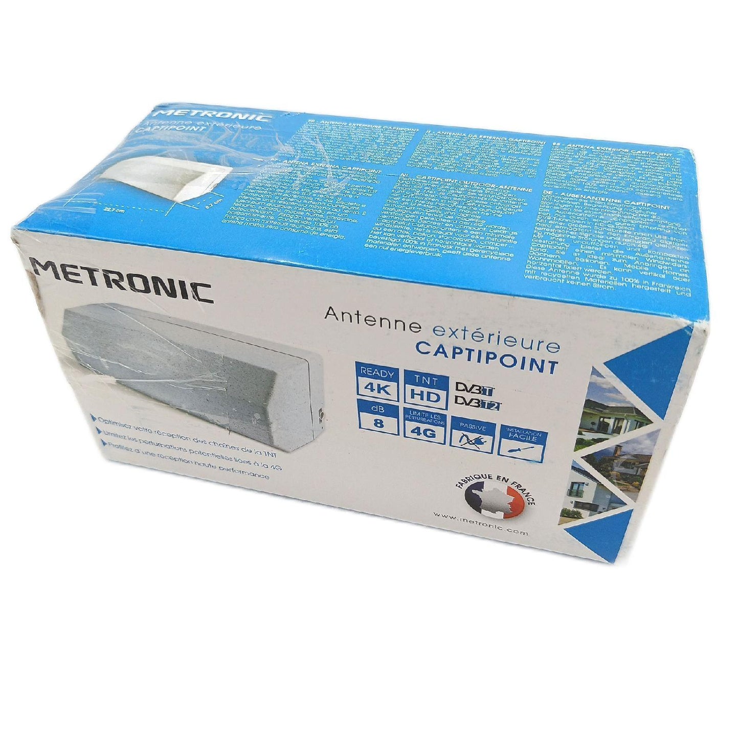 Metronic Außenantenne Kommunikationstechnik 425031 CAPTIPOINT für besseren Empfang Umweltfreund