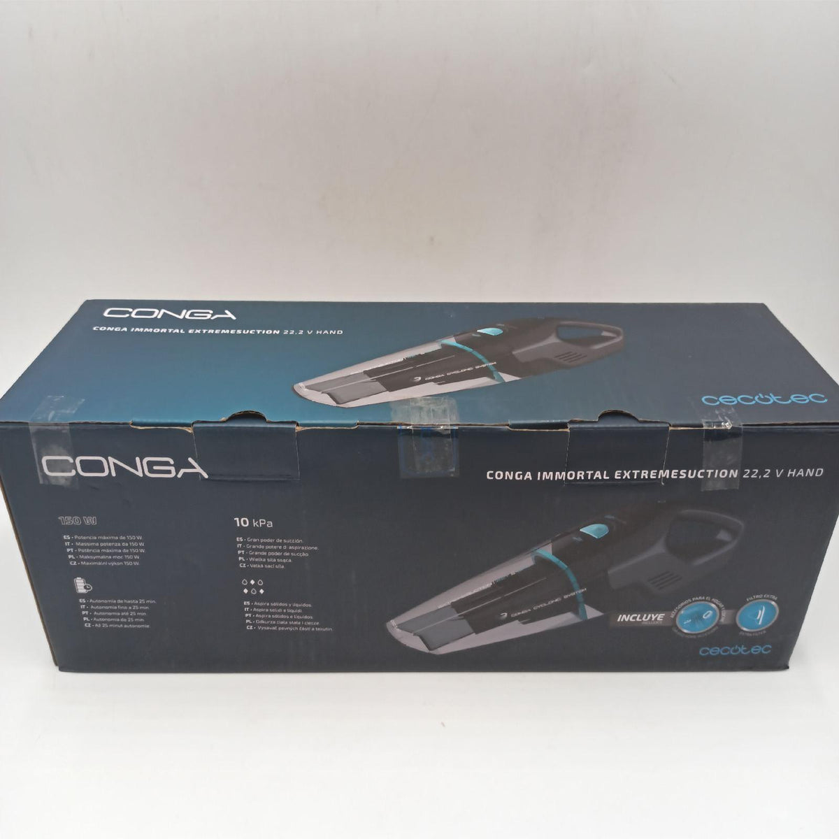 Cecotec Staubsauger Haushalt Conga Immortal ExtremeSuction kraftvoll kabellos