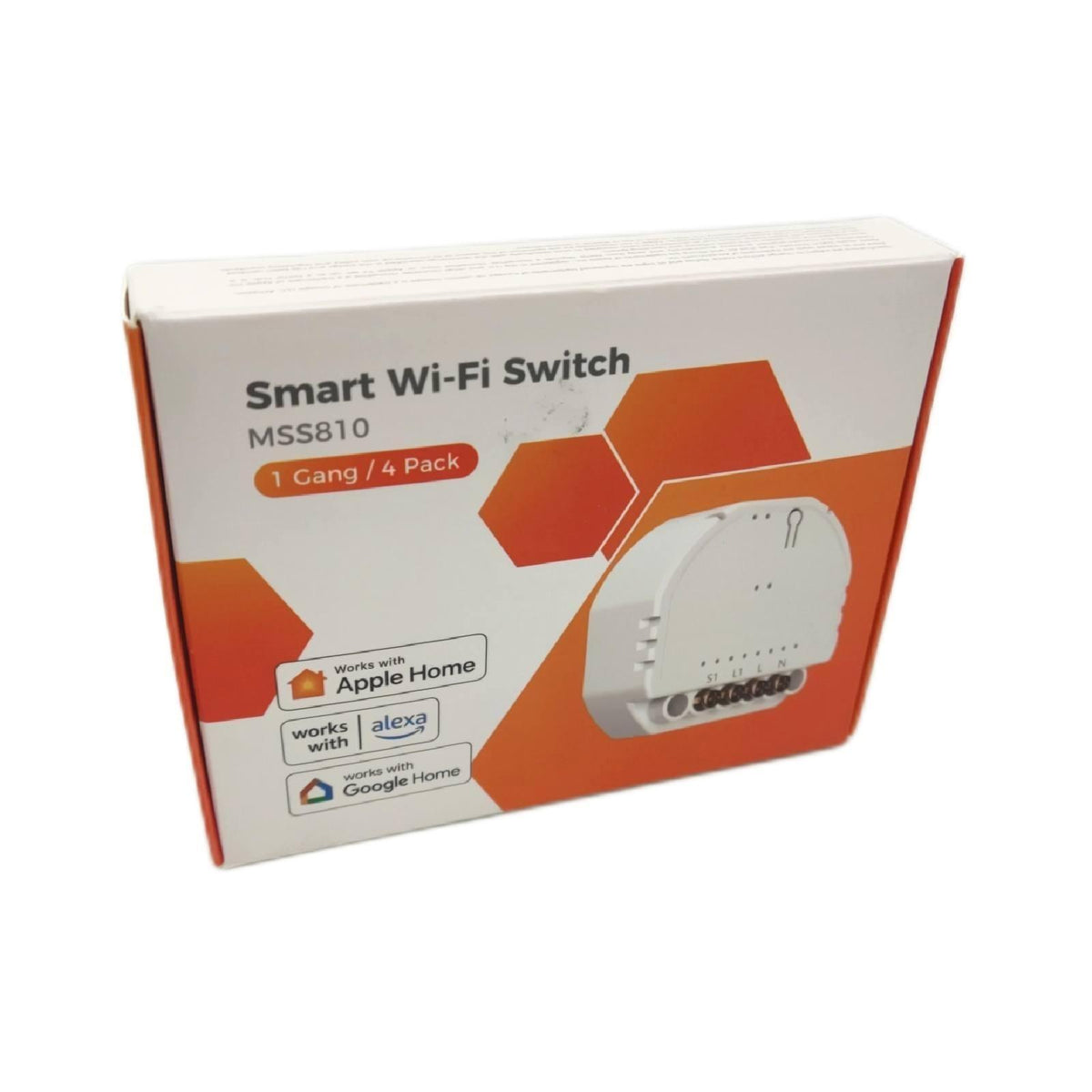 Refoss Schalter Relais Modul Smart Home Mini WLAN kompatibel mit Apple HomeKit Alexa Google Home