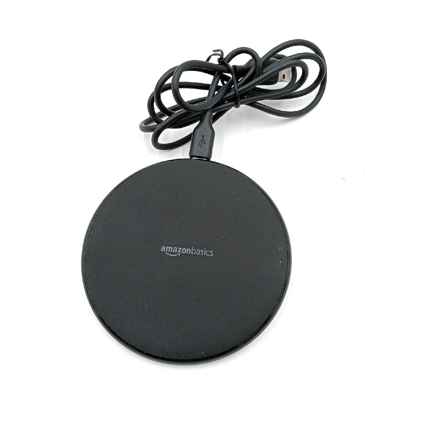 Amazon Basics Ladestation Kabelloses Laden Qi Schwarz 10 Watt Wireless Charging