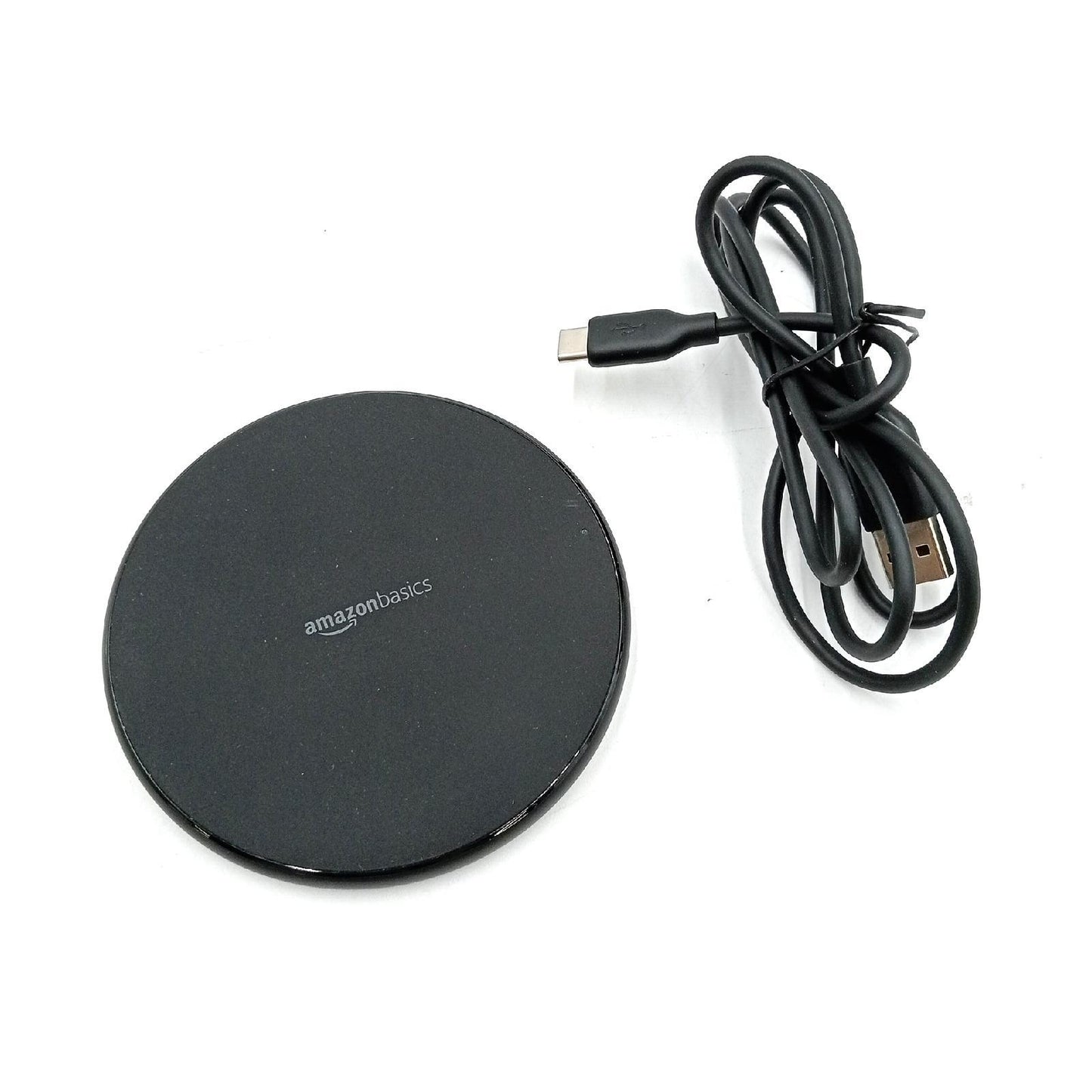 Amazon Basics Ladestation Kabelloses Laden Qi Schwarz 10 Watt Wireless Charging