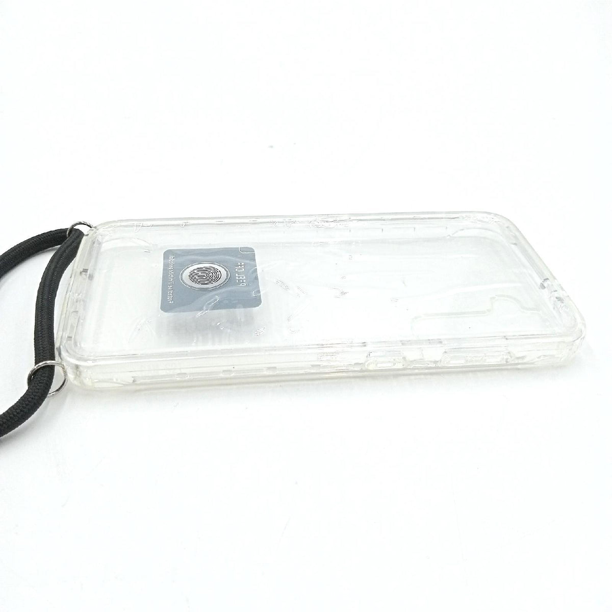 YuhooTech 360 Grad Handykette Hülle für Samsung Galaxy S21 5G  Necklace Hülle mit Band/Doppel-Schutz Transparent Handyhülle[Einteiliges Design] Schutzhülle mit integriertem Displayschutz-Schwarz