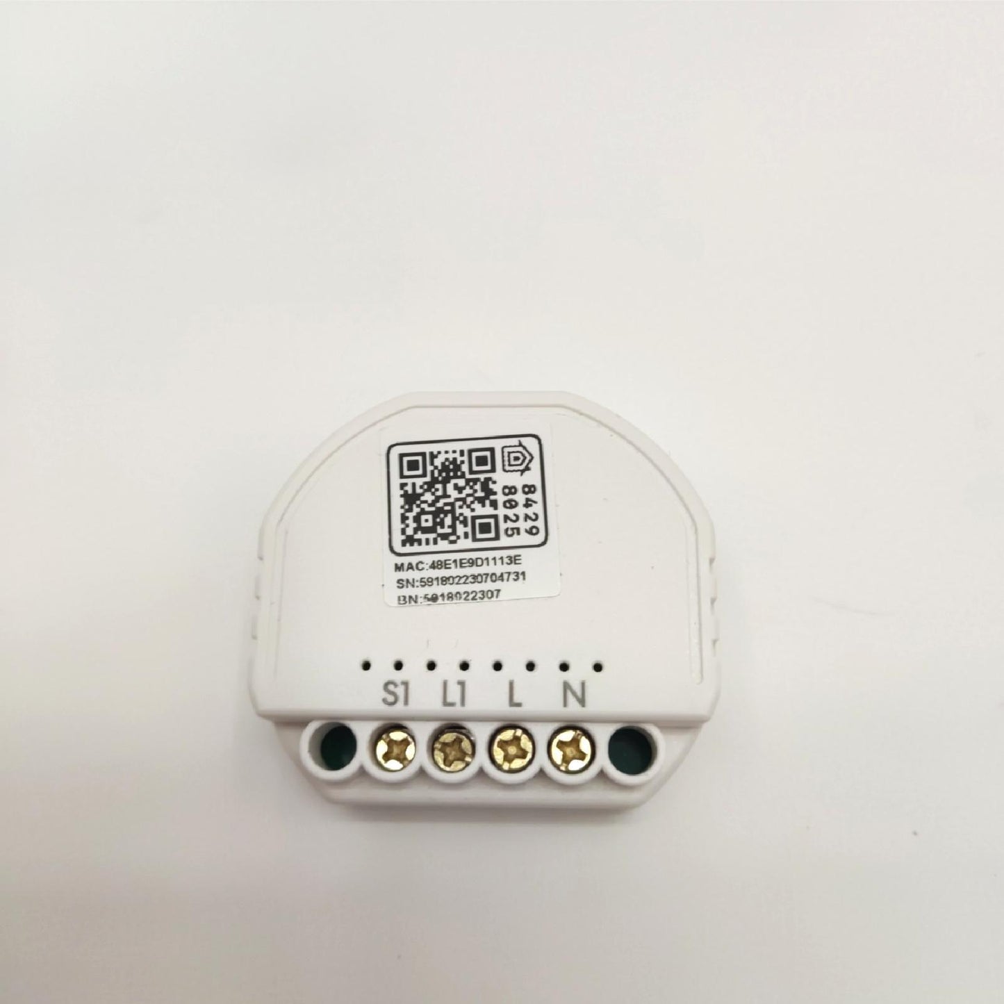 Refoss Mini Smart Lichtschalter, kompatible mit Apple HomeKit, Alexa & Google Home, Relais Modul, 1-Wege-Lichtschalter, Wandschalter, 2.4GHz, 250V 10A, 2 Stück