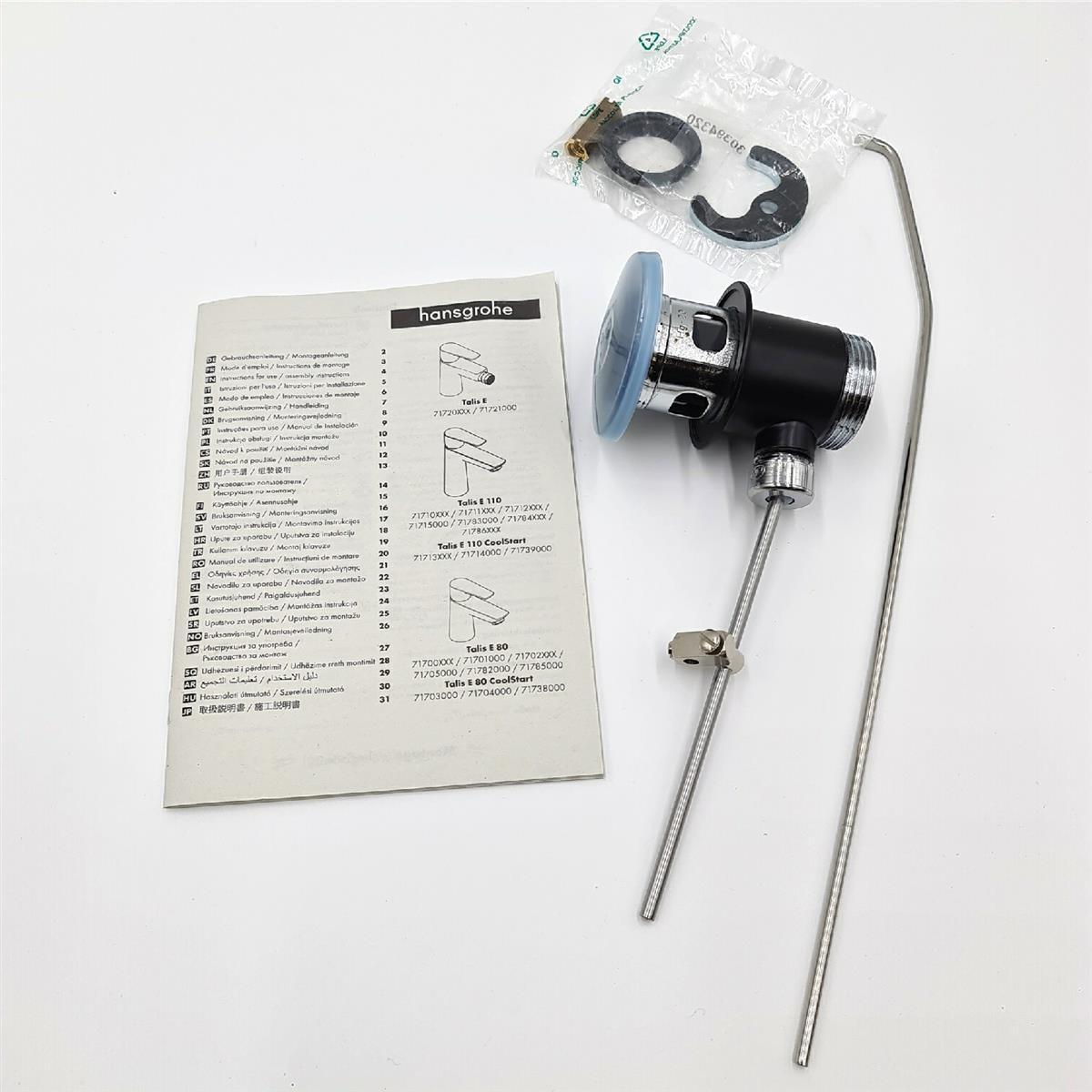 Hansgrohe Waschtischarmatur Badarmaturen Talis E Auslauf Höhe 110 mm