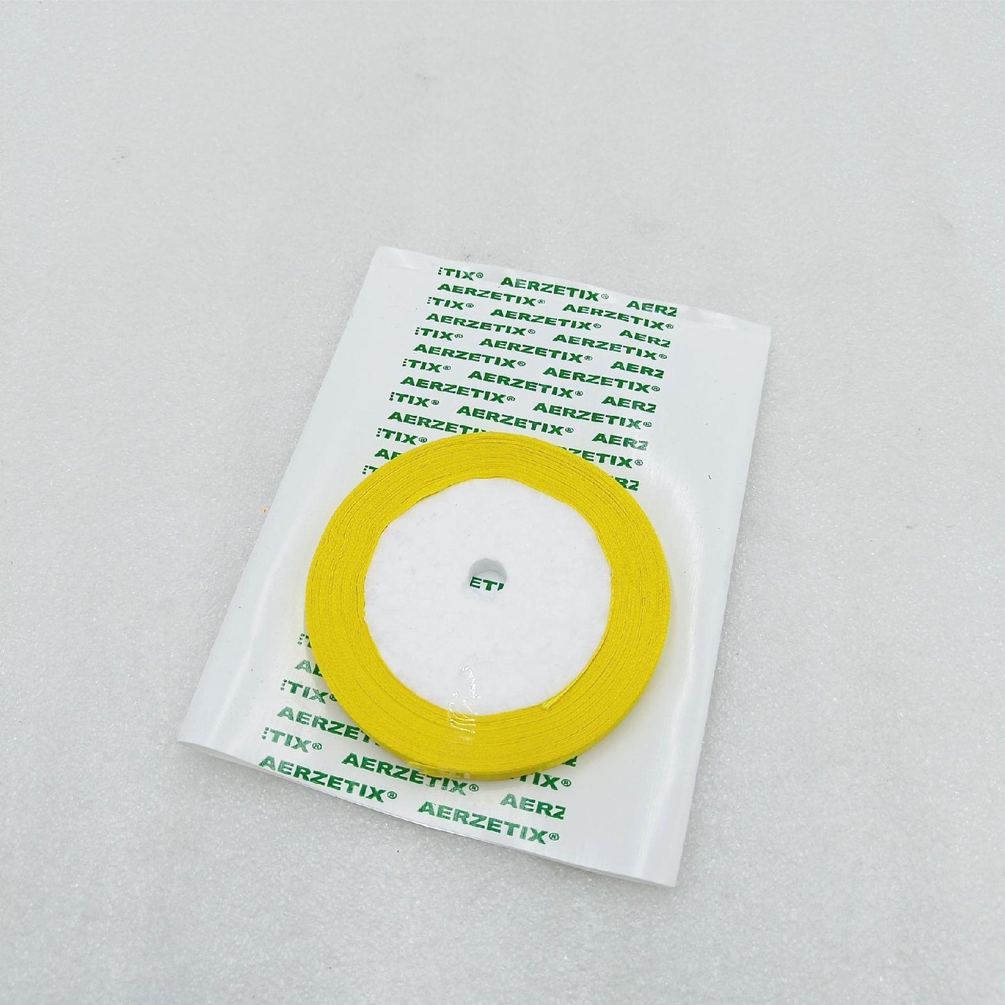 Aerzetix Satinband Bänder C50486 gelb dekorativ kreativ Geschenkverpackung Geburt