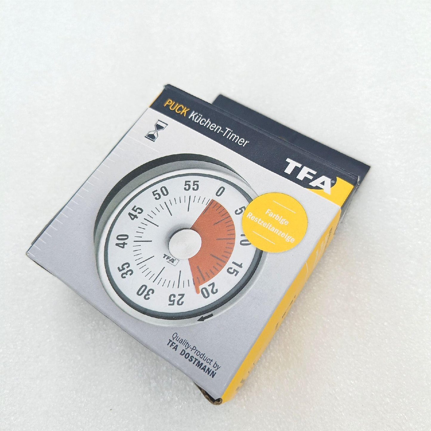 TFA Kitchen Timer Puck Anthrazit Zubehör Gartenarbeit Timer-Küche