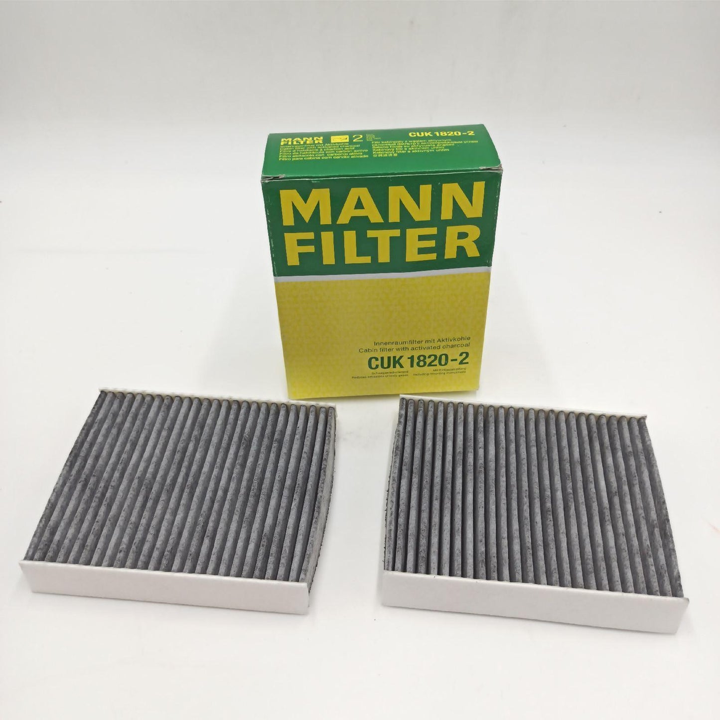 MANN FILTER Innenraumfilter Autozubehör CUK 1820 2 set Pollenfilter