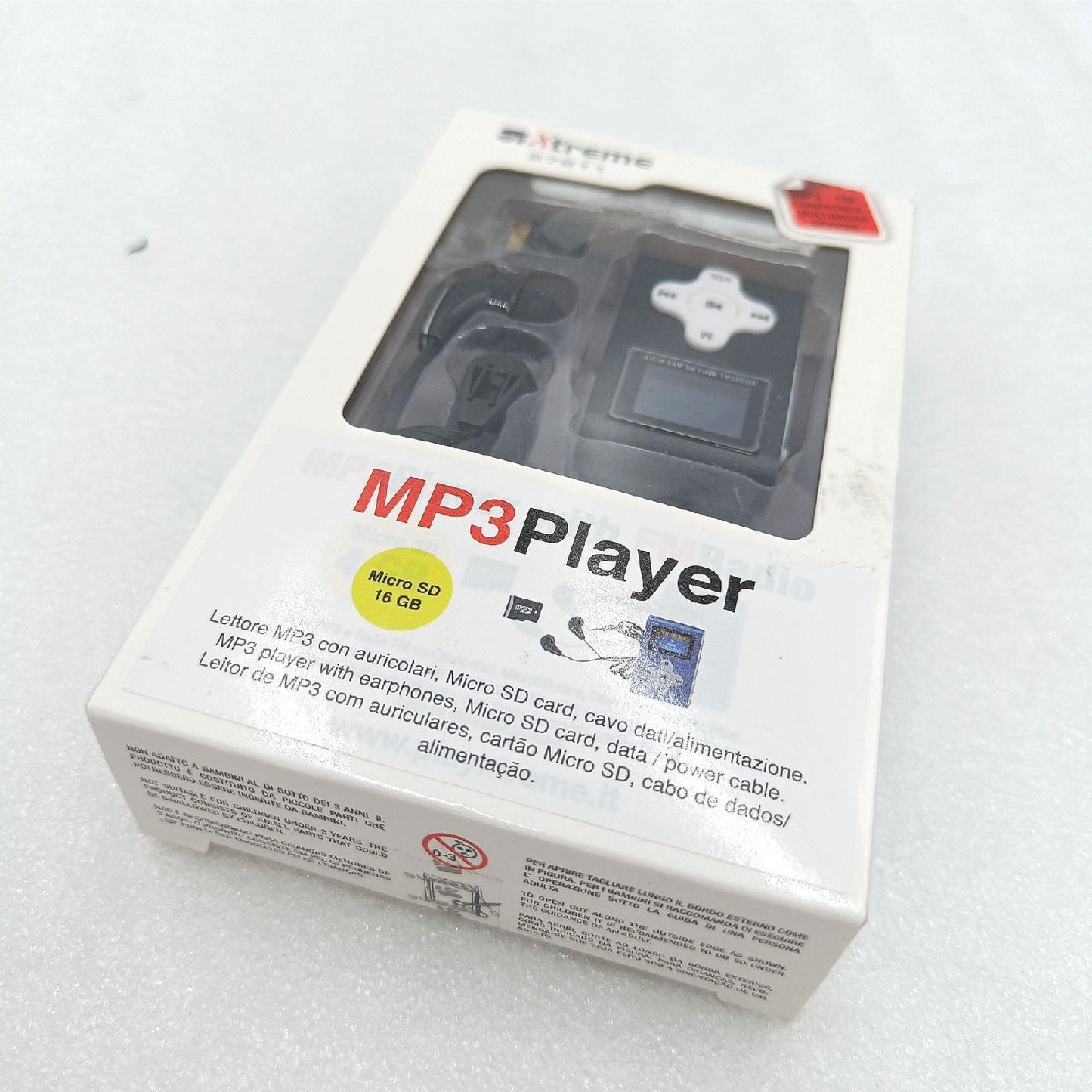 Xtreme Audio Player Elektronik Xtreme 27611 Speicher 4 GB inklusive Kopfhörer Mini