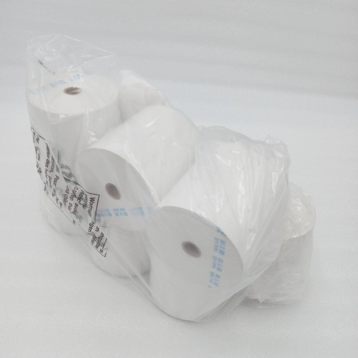 Apli Paquet Thermique de 8 Rouleaux de Papier, Blanc, 80 x 80 x 12 mm