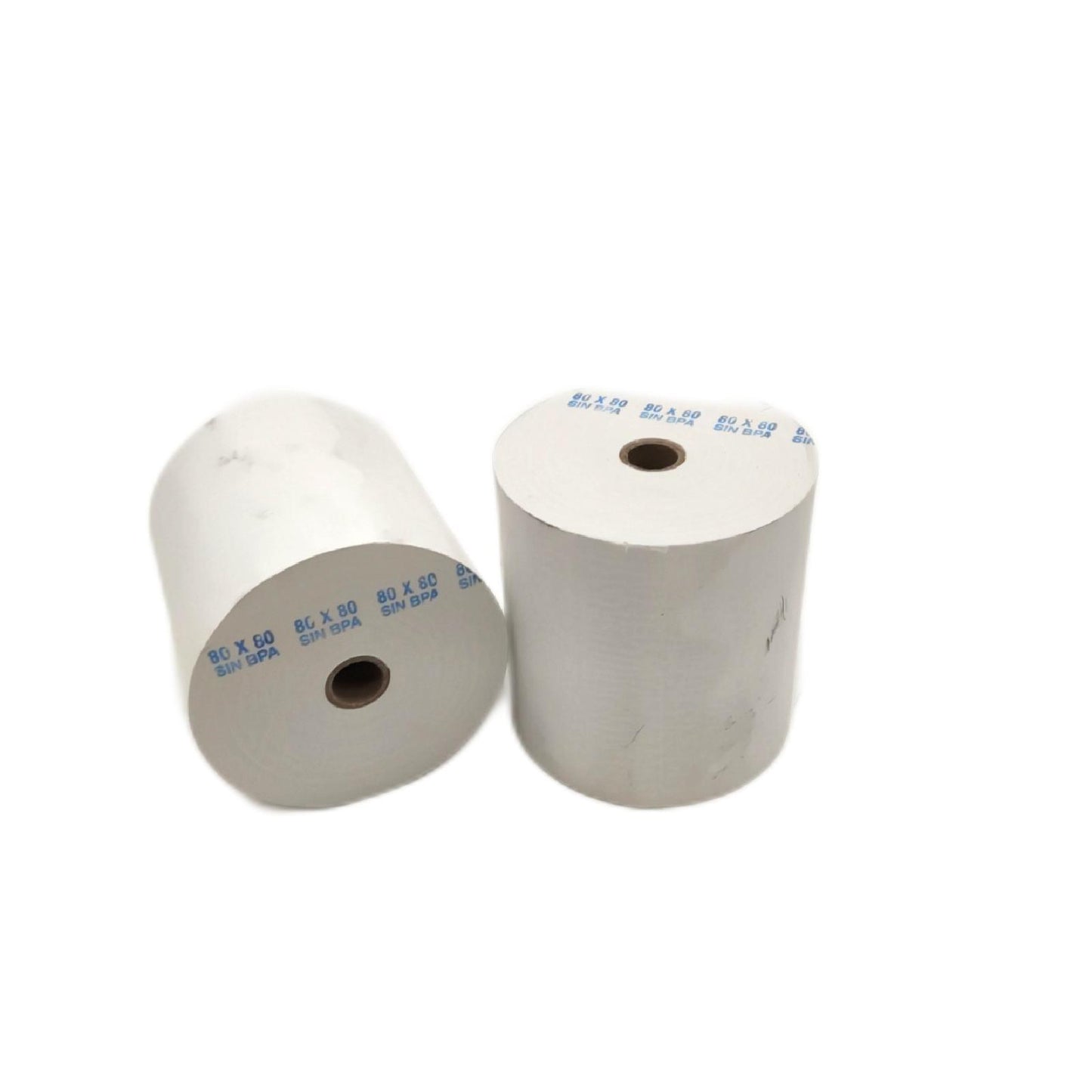 Apli Paquet Thermique de 8 Rouleaux de Papier, Blanc, 80 x 80 x 12 mm