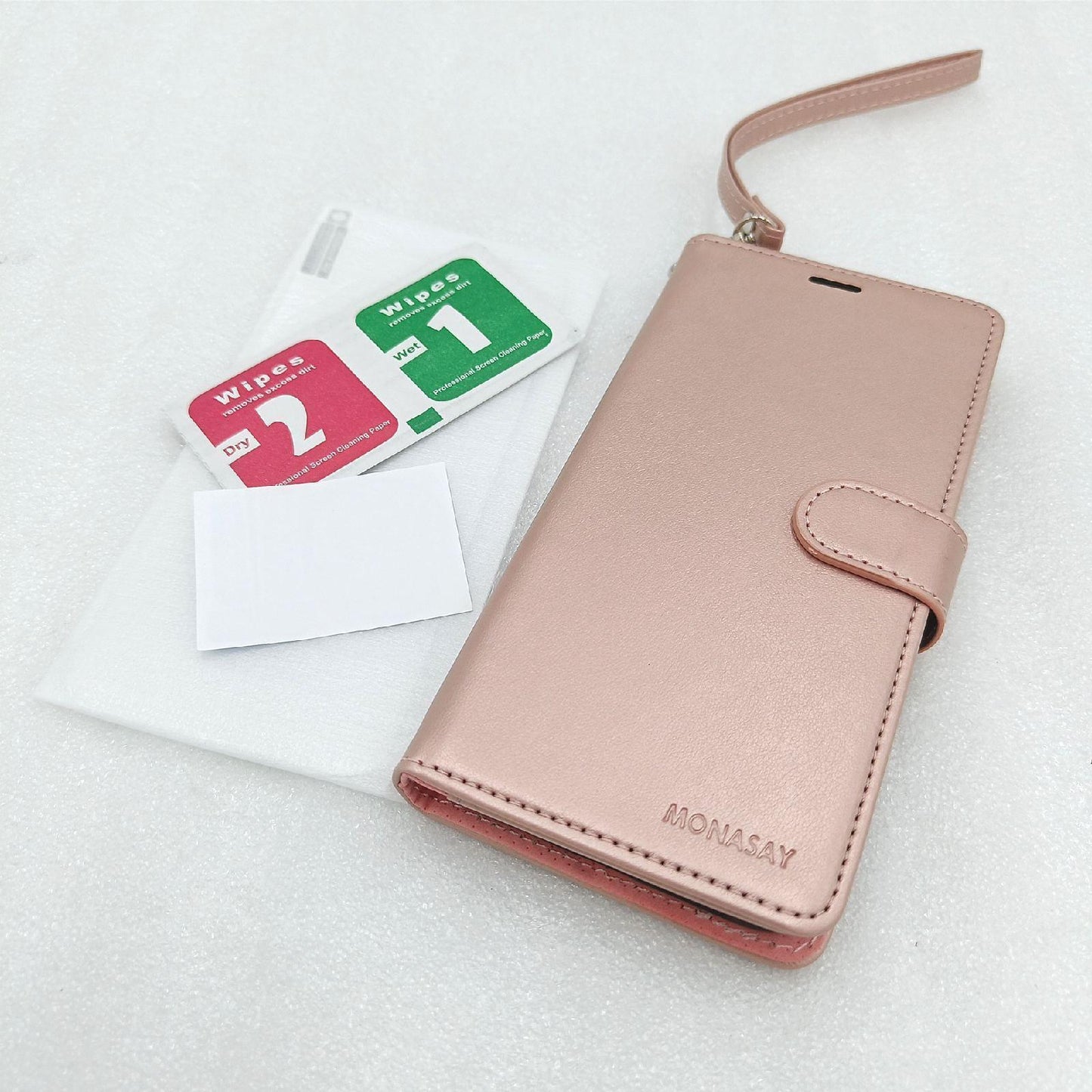 MONASAY iPhone 12 Pro Max Hülle Silikon Wireless Schutz Smartphone