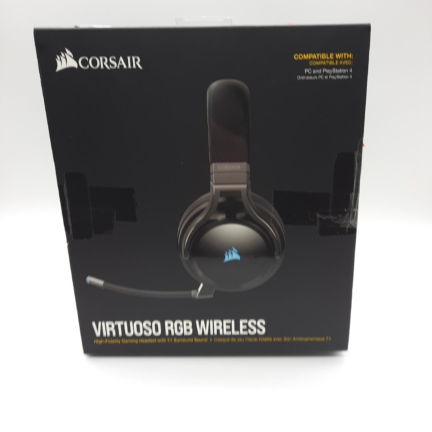 CORSAIR VIRTUOSO RGB WIRELESS High Fidelity Gaming Headset   7.1 Surrou - Defekt