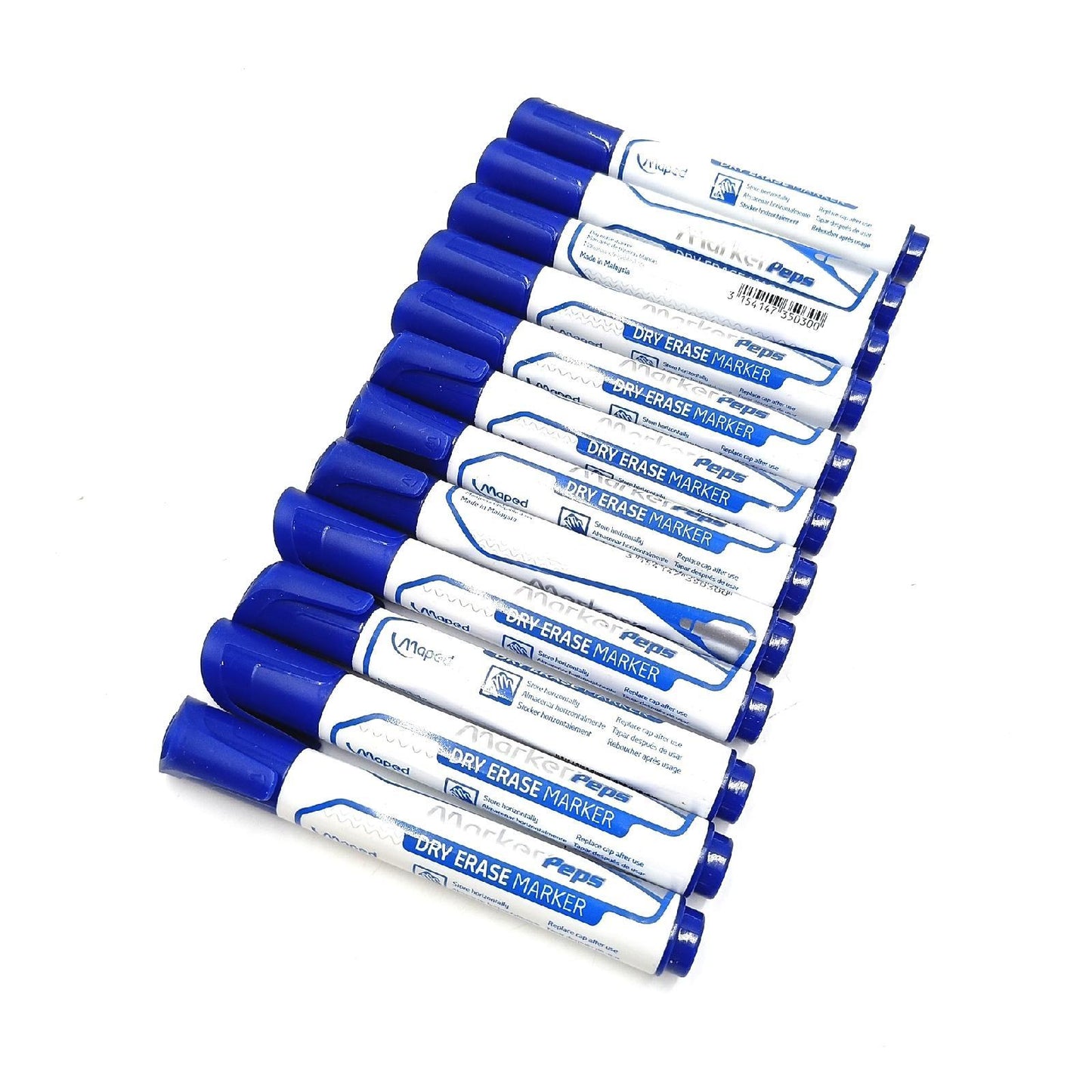 Maped Marker Schreibwaren Whiteboards Marker Blau 2 mm Rundspitze trocken abwischbar