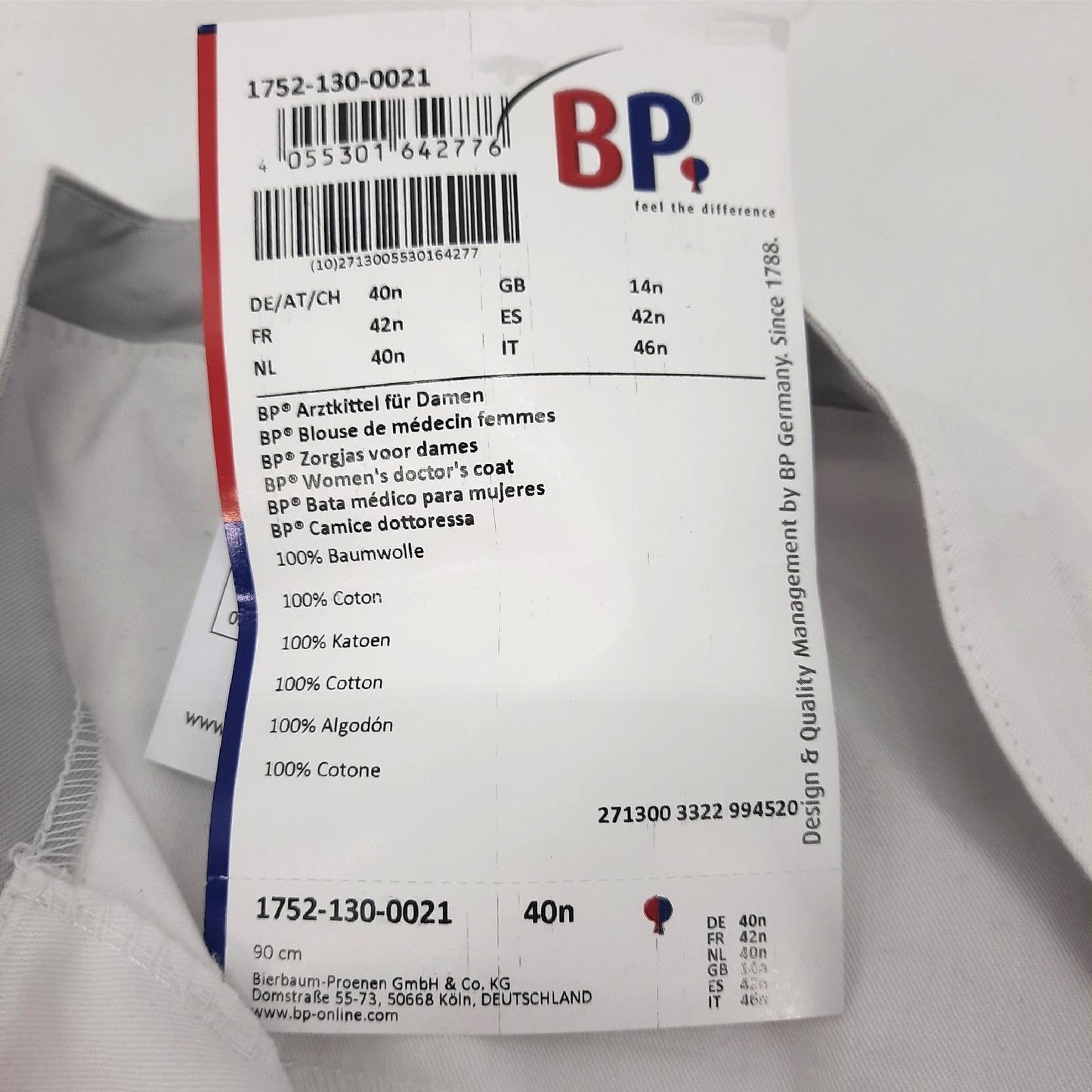 BP Mantel Damenbekleidung BP 1614 130 21 40n Reine