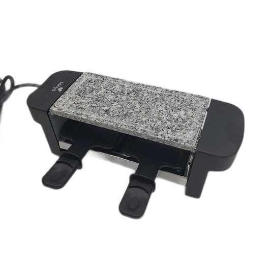 SENYA Raclettegerät für 2 Personen  mit abnehmbarem Kochstein  Antihaftbeschichtung  350W  My Little Raclette  SYCK-G065