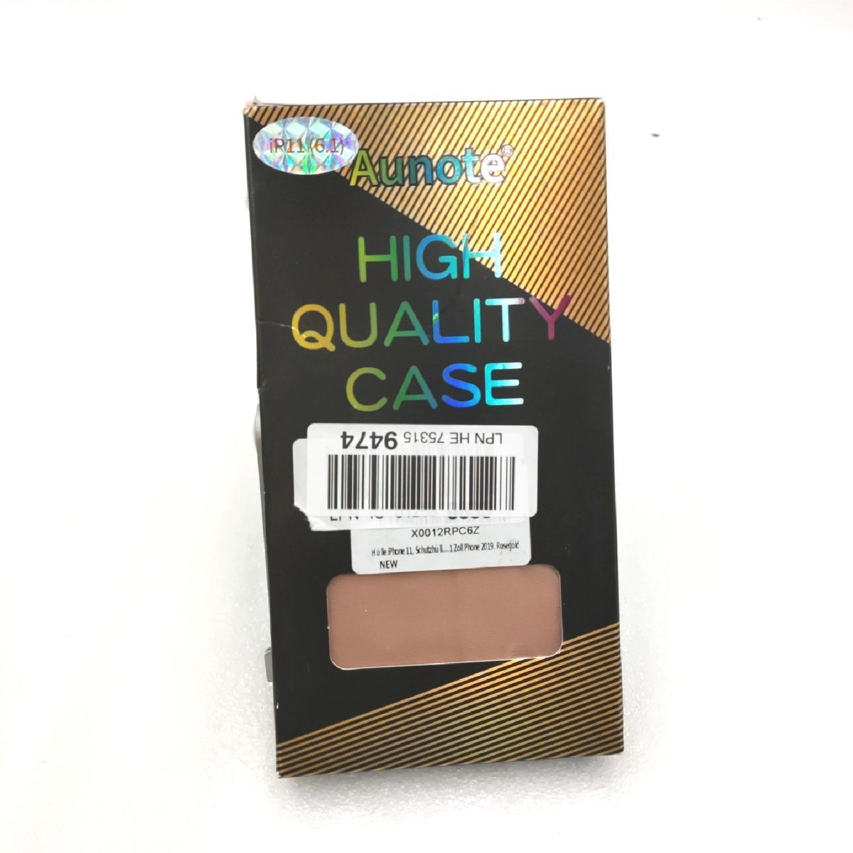 Aunote iPhone 11 Hülle Schutzhüllen Tasche Portemonnaie Blau Flip