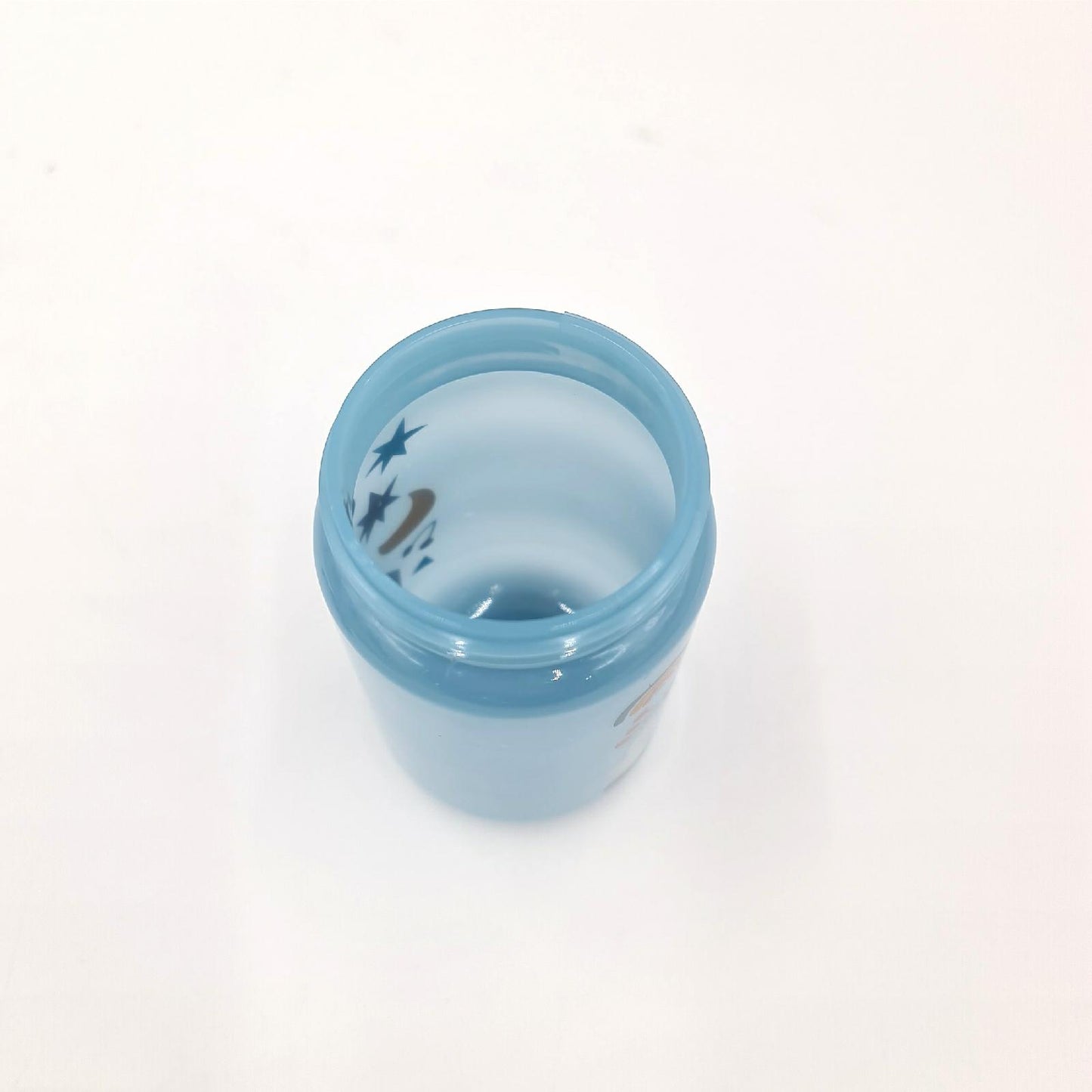 SUAVINEX Trinkbecher für Babys, mit Griffen und Auslaufschutz, für Babys + 12 Monate, spülmaschinenfest, blau, 340 ml, 401195