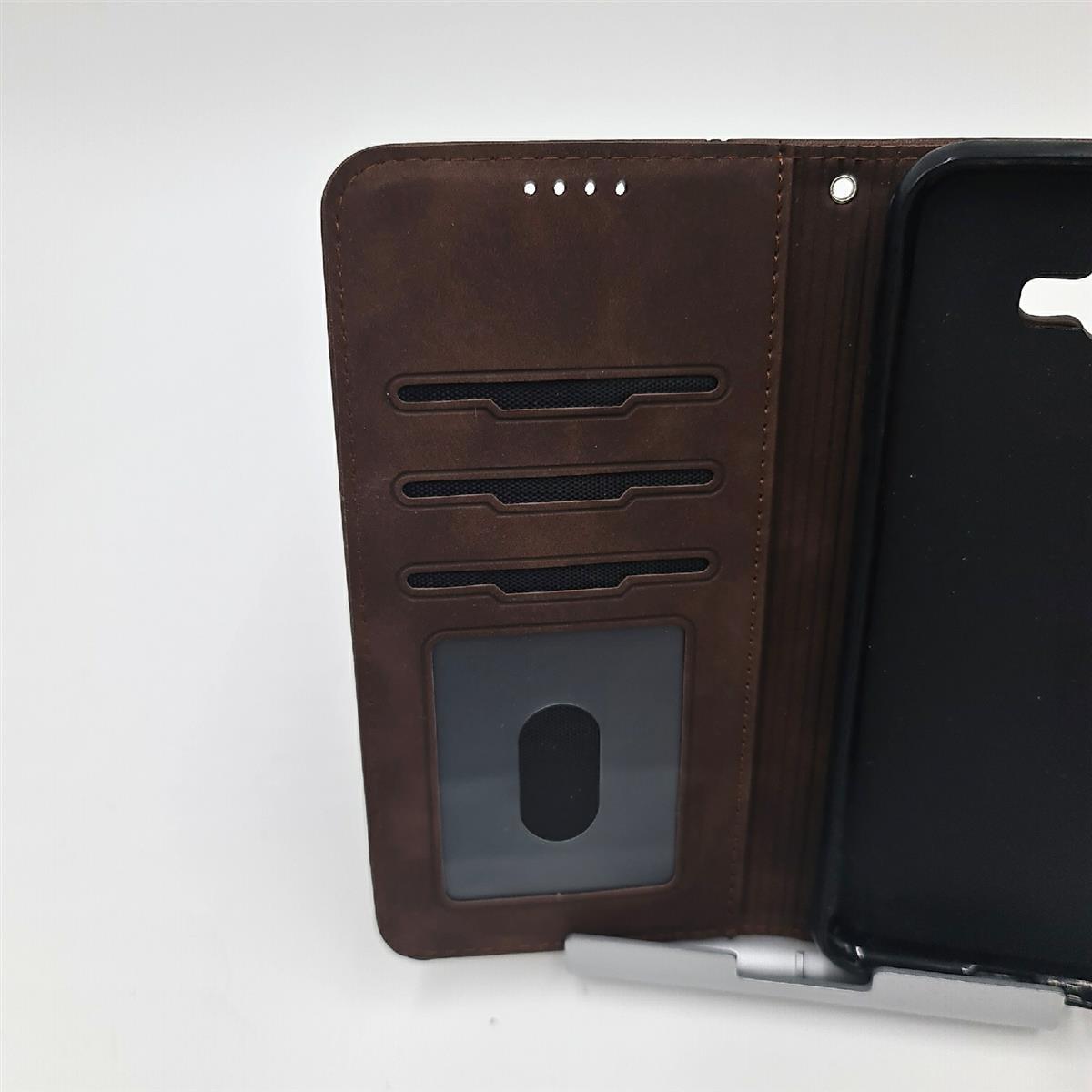 Samsung Galaxy Cover Etui Handy Zubehör Lihondar Schutzhülle Geldbörse Handytasche