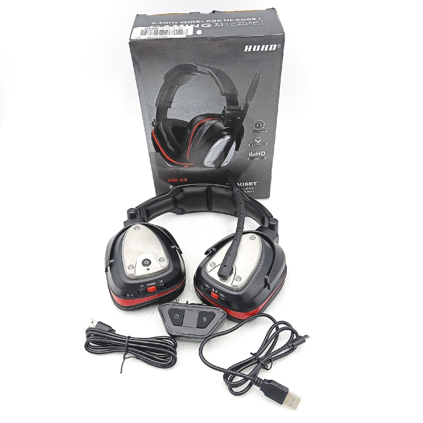HUHD Gaming Headset Kopfhörer Xbox One Xbox Series XS Kabelloses Surround Sound Deep Bass