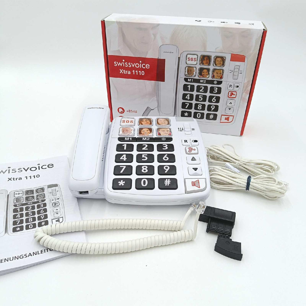 Swissvoice SwissvoiceXtra 1110 Telefon mit Schnur weiss ATL1418644