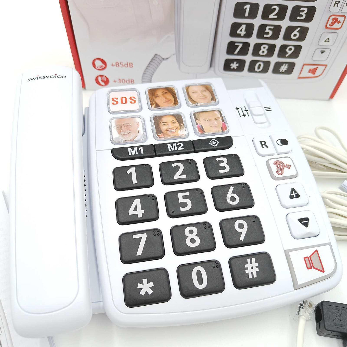 Swissvoice SwissvoiceXtra 1110 Telefon mit Schnur weiss ATL1418644