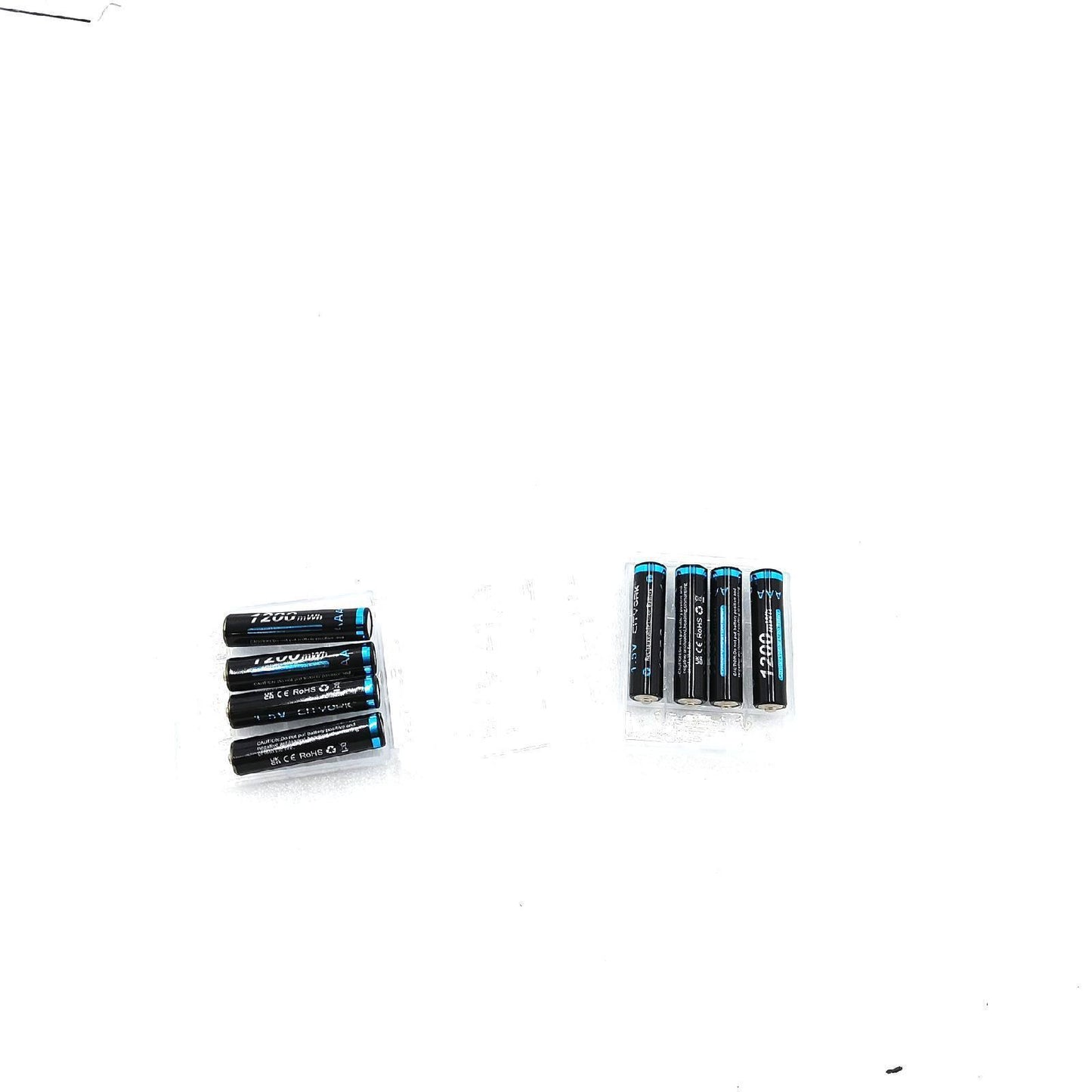 CITYORK AAA Akku 1200mWh 8 Stück 1 5V Wiederauflad