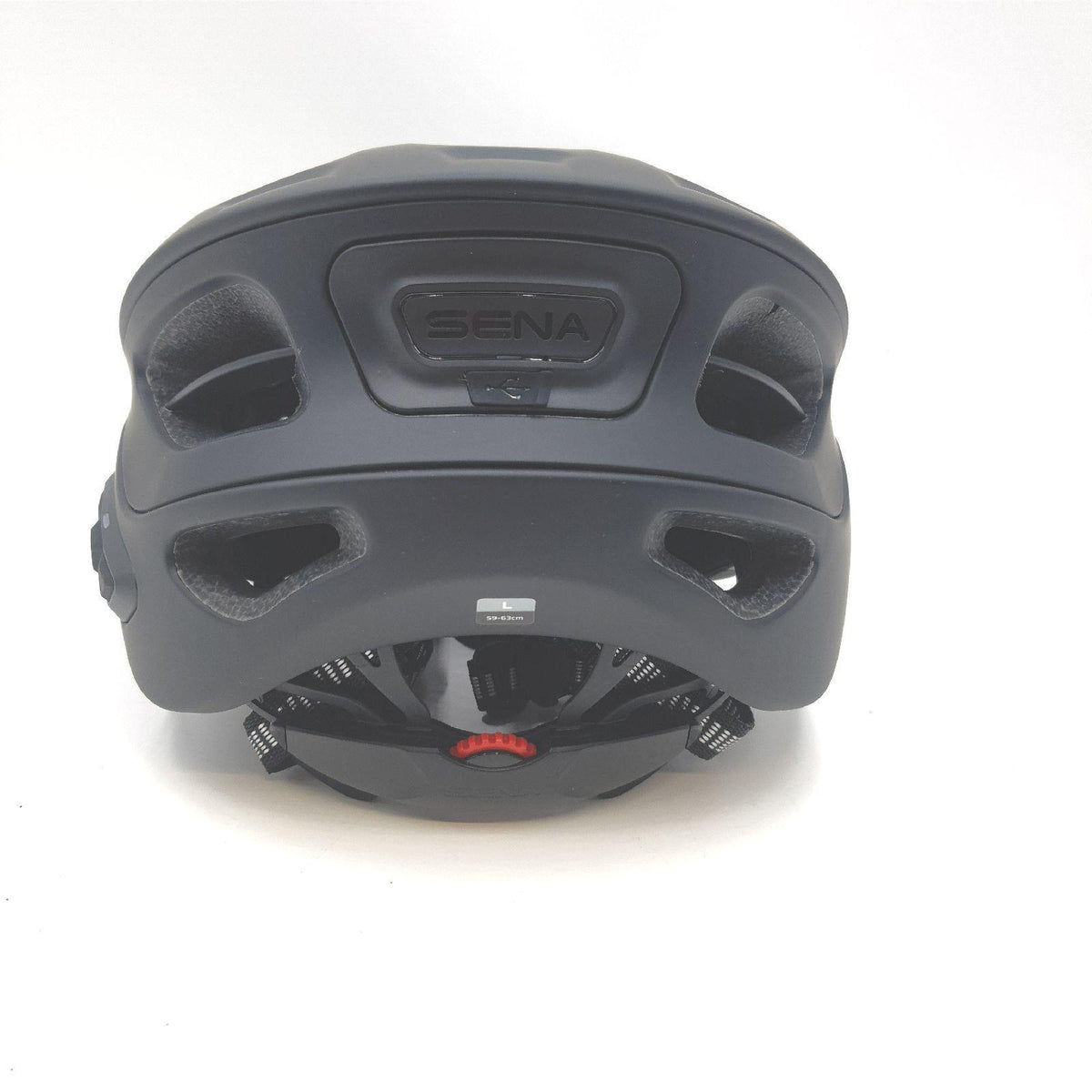 Sena R1 Fahrradhelm Matte Black Gr L smarter sicherer Fahrradhelm Herren Damen