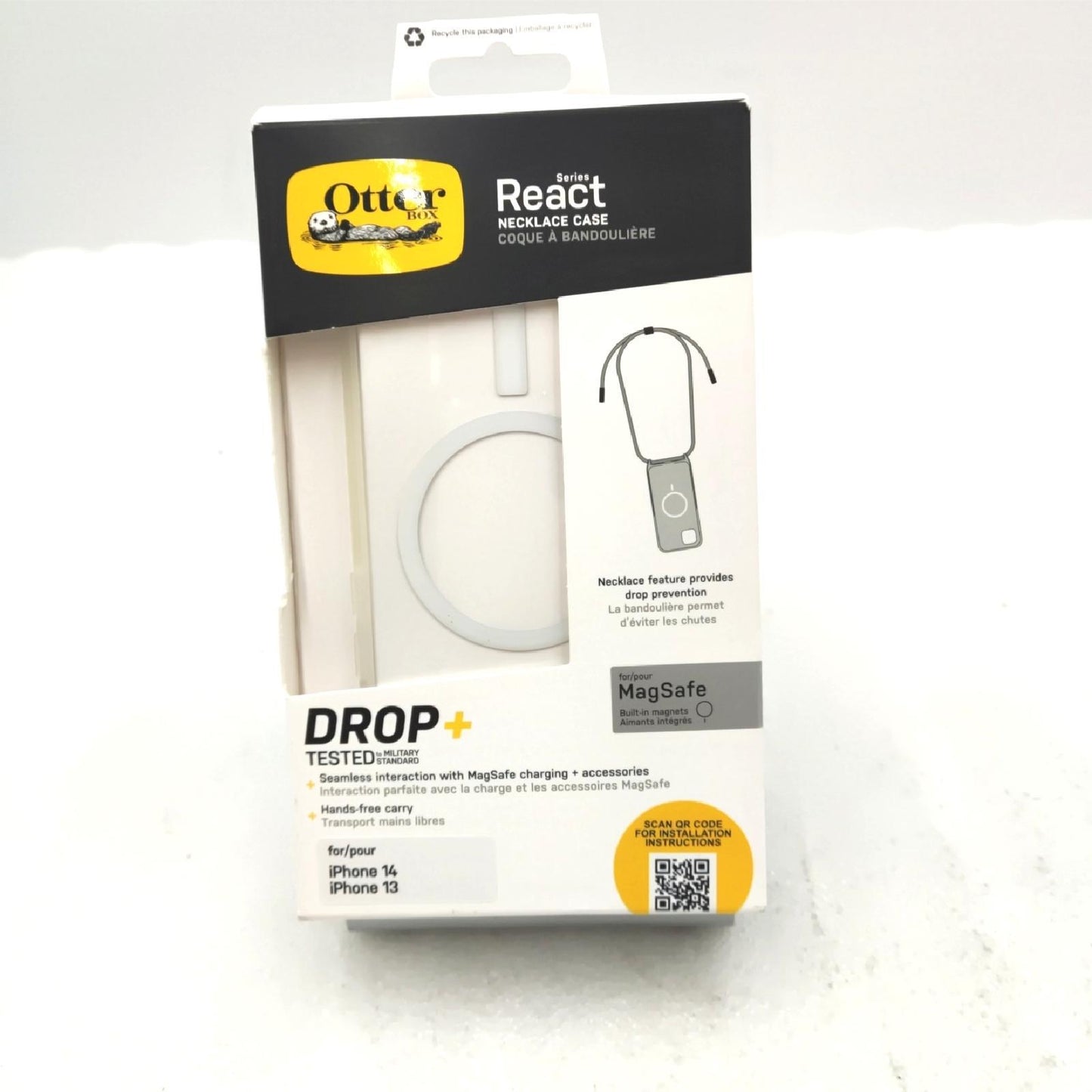 OtterBox React Necklace Hülle MagSafe für iPhone 14 ultraschlanke schützende (27,13)