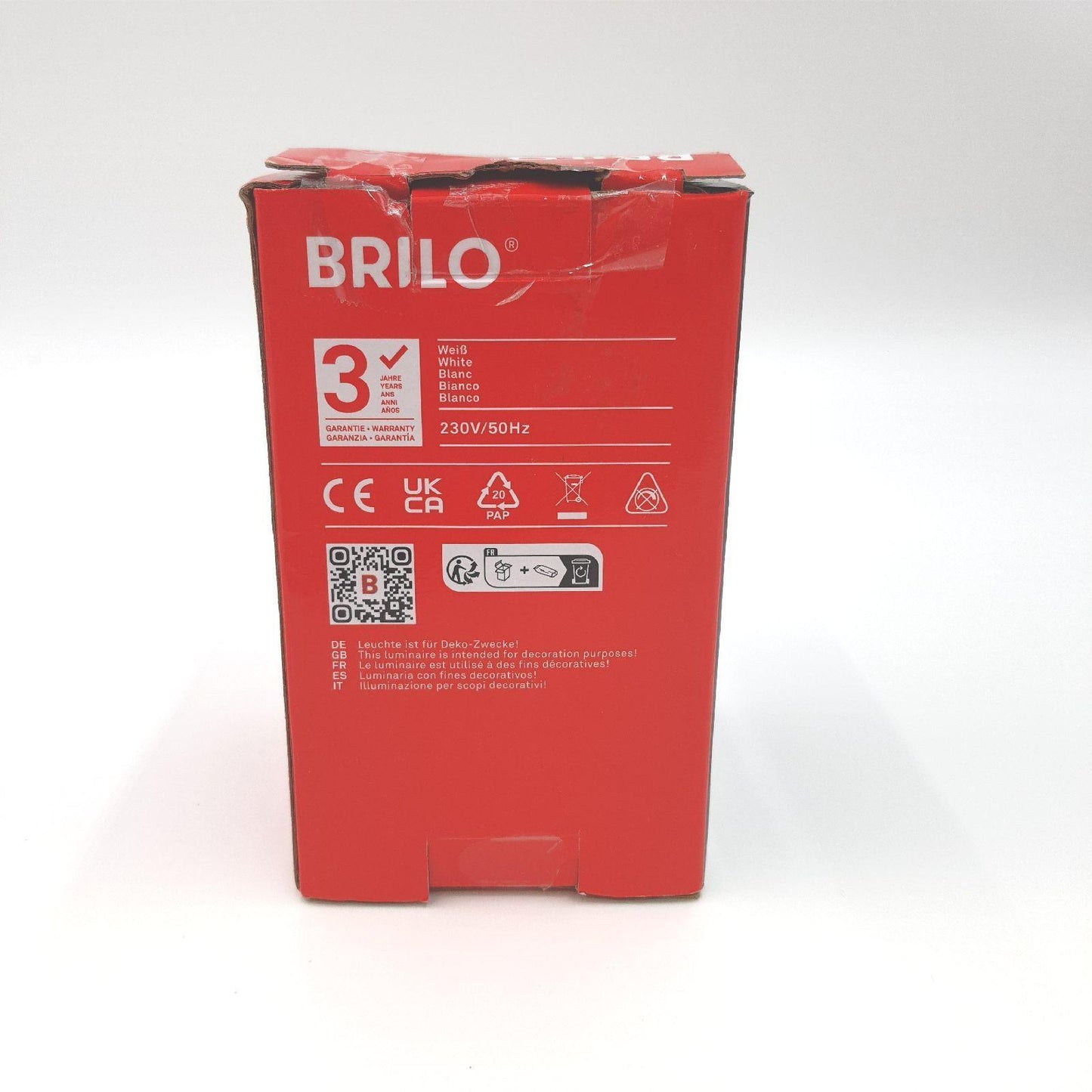 Briloner Leuchten LED Partylicht Disco Beleuchtung 0528 003 bunt selbstd