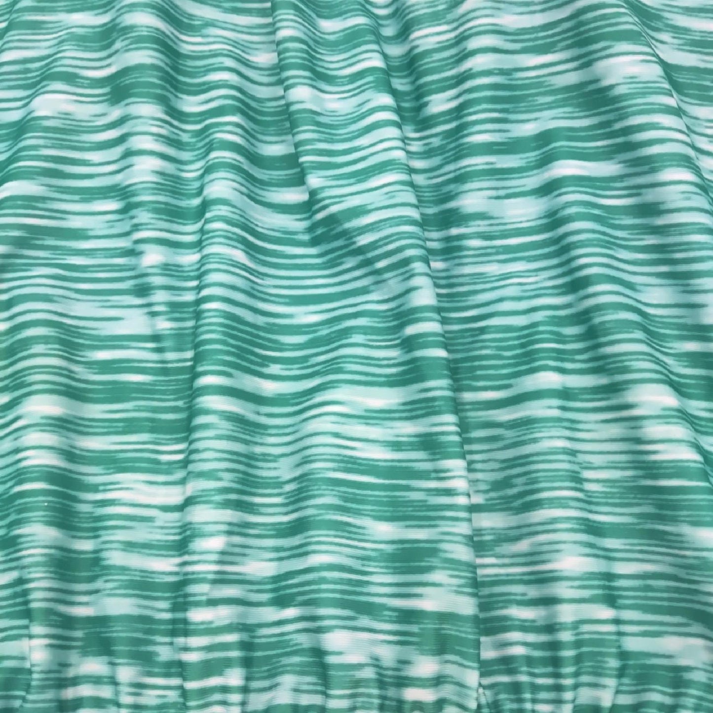 Octopus Tankini Badebekleidung F5493 Türkis Meliert Schwarz High Waist Slip Strand