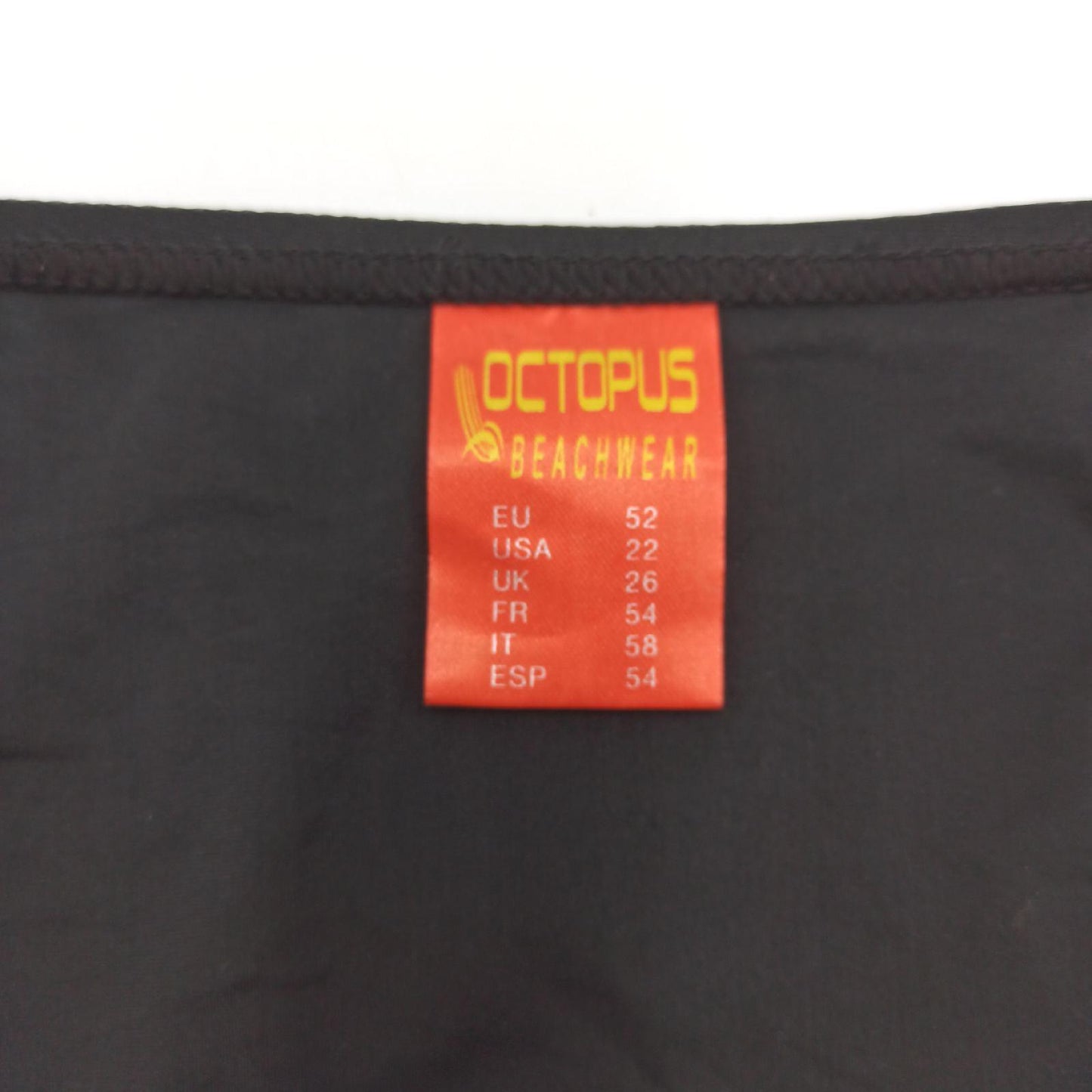 Octopus Tankini Damenmode Bademode Oversize Set Tankini Schwarz Gemustert G52