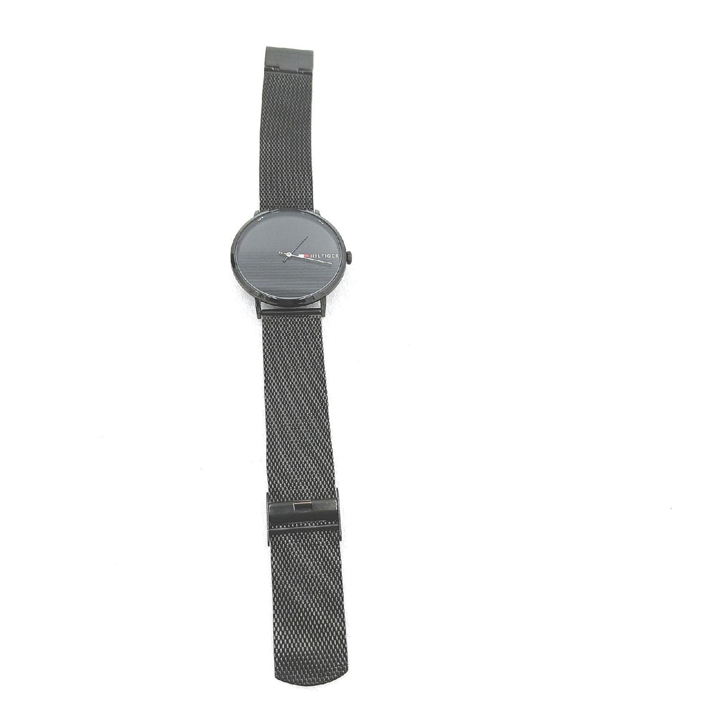 Tommy Hilfiger Uhr Herren Armbanduhr 1791464 zeitlos schwarz Edelstahl Mesh