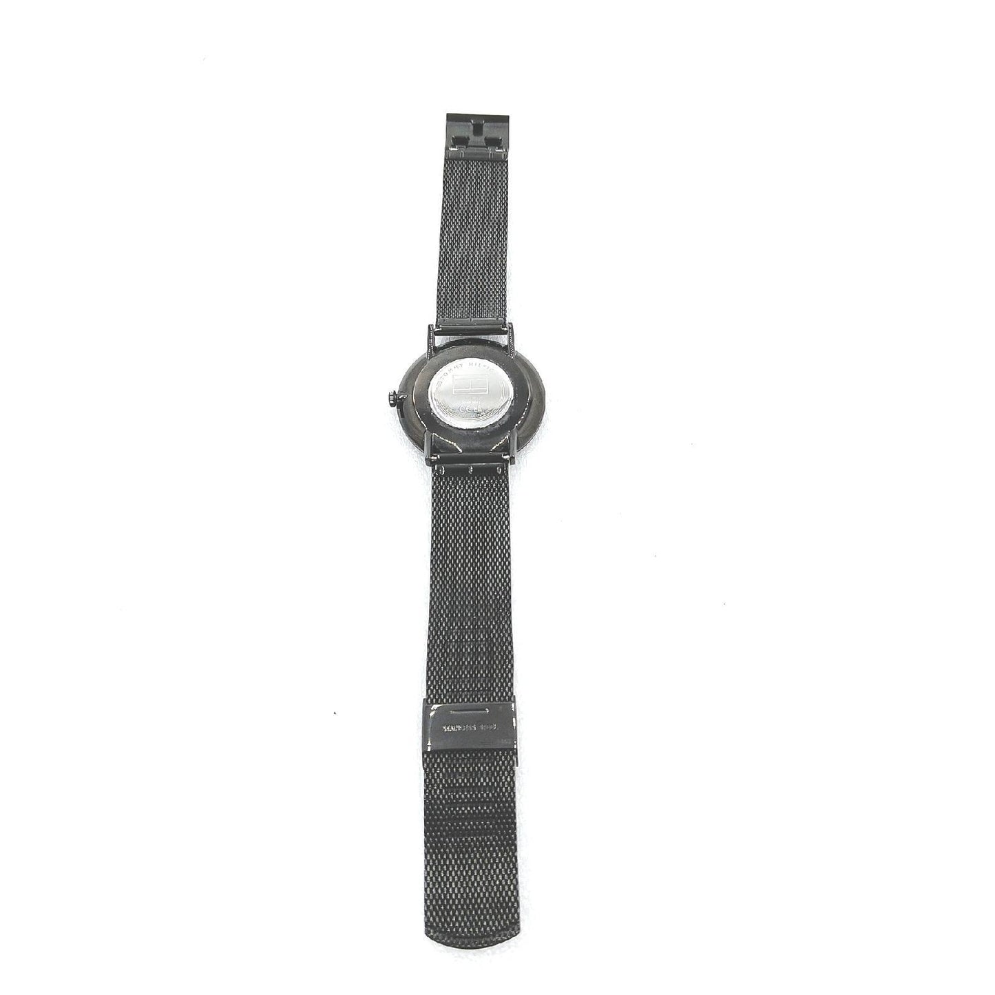 Tommy Hilfiger Uhr Herren Armbanduhr 1791464 zeitlos schwarz Edelstahl Mesh