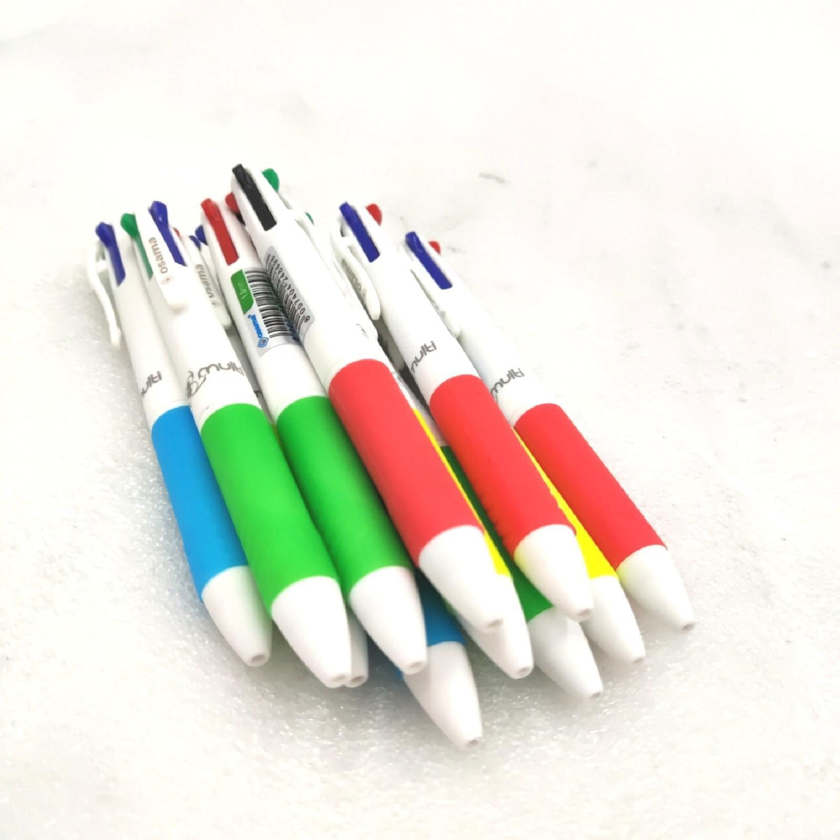 Osama 4 Multi Set Druckkugelschreiber 4 Farben 12 Stück ein Stift