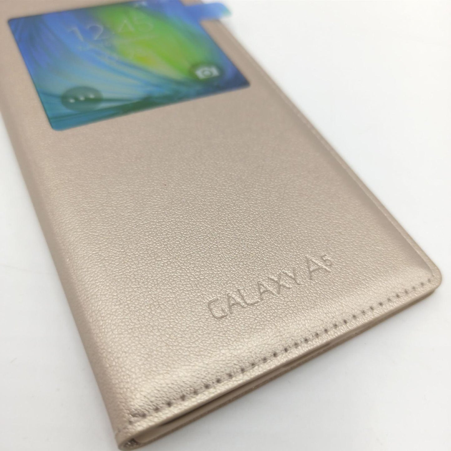 Samsung S View Cover für Galaxy A5, gold (nicht für A5 "2016" geeignet)