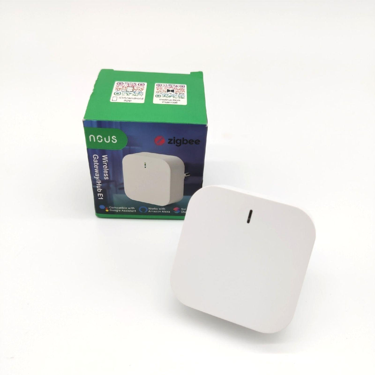 NOUS Gateway ZigBee Hub Smart Home E1 Alexa Steuerung ZigBee 3 0 Bluetooth