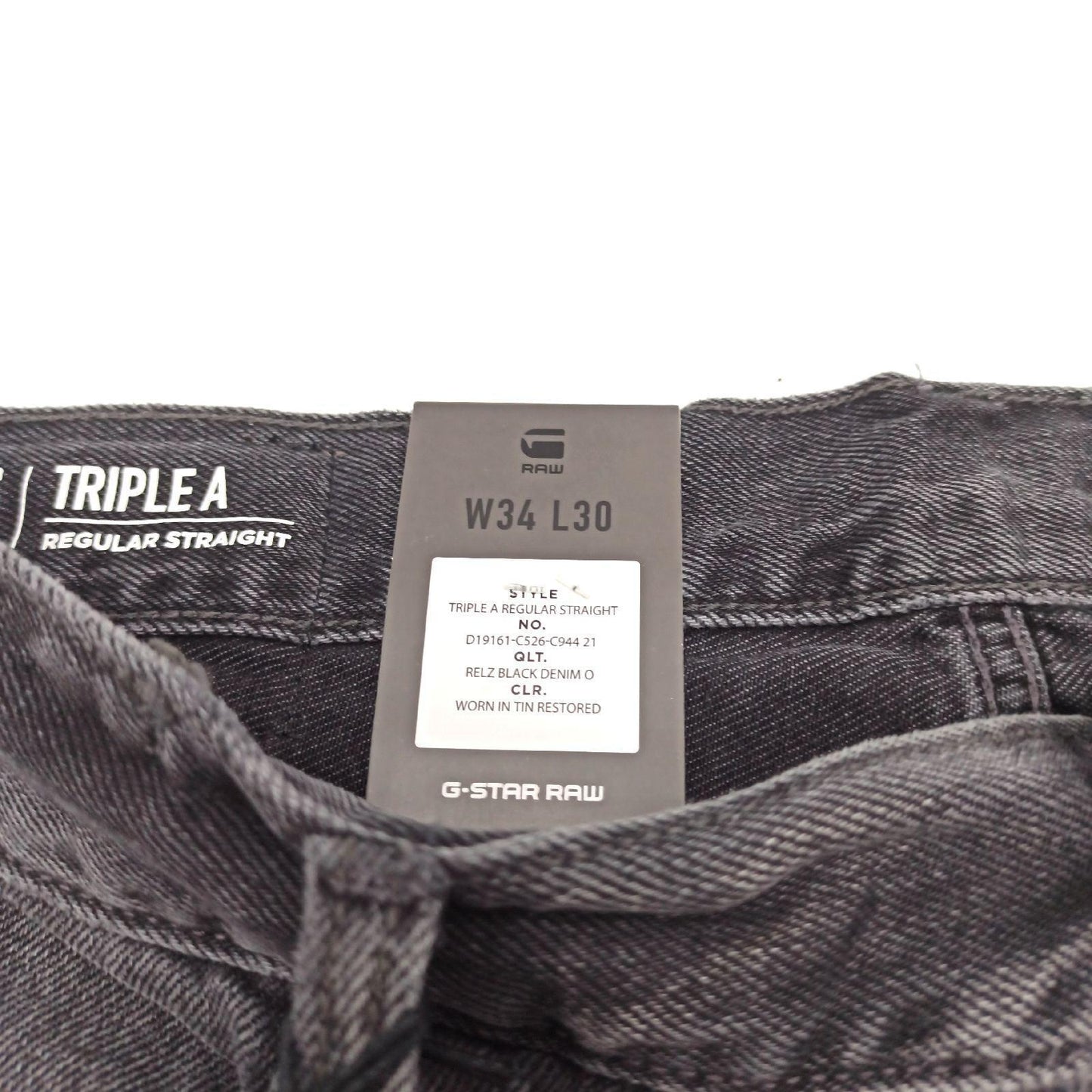 G-STAR RAW Herren Triple A Regular Straight Jeans