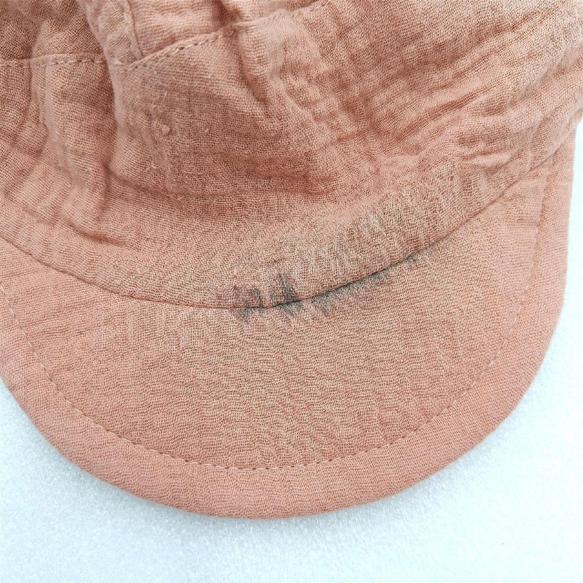 Sterntaler Unisex Kinder Schirmmütze Nackenschutz Braun 51 EU mit Fle