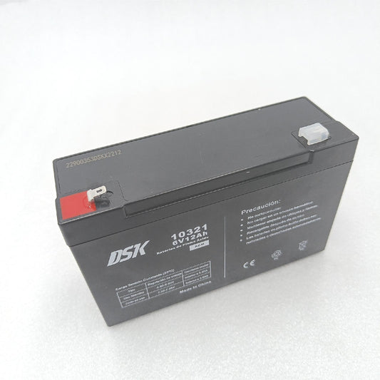 DSK Batterie AGM Blei Säure DSK 10321 6V 12 Ah langlebig wartungsfrei leistungsstark