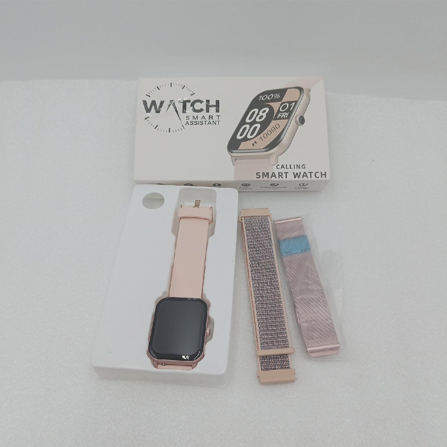 Dachma Android Smartwatch Armbanduhr Fitneetracker Sportuhr Damen 1.85" Uhr